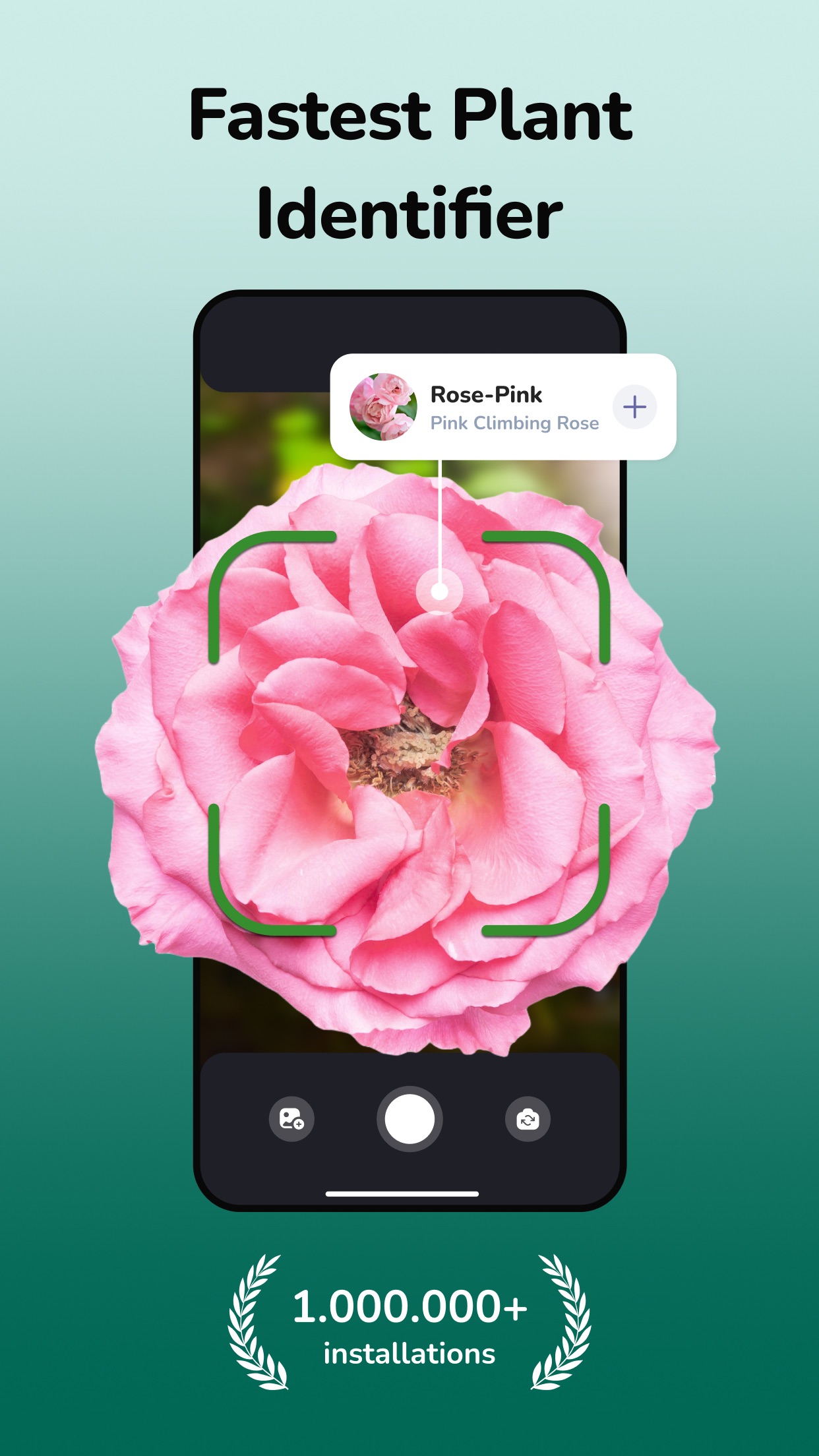 Captura de ecrã 1 da app Plantfie・Reconhece plantas
