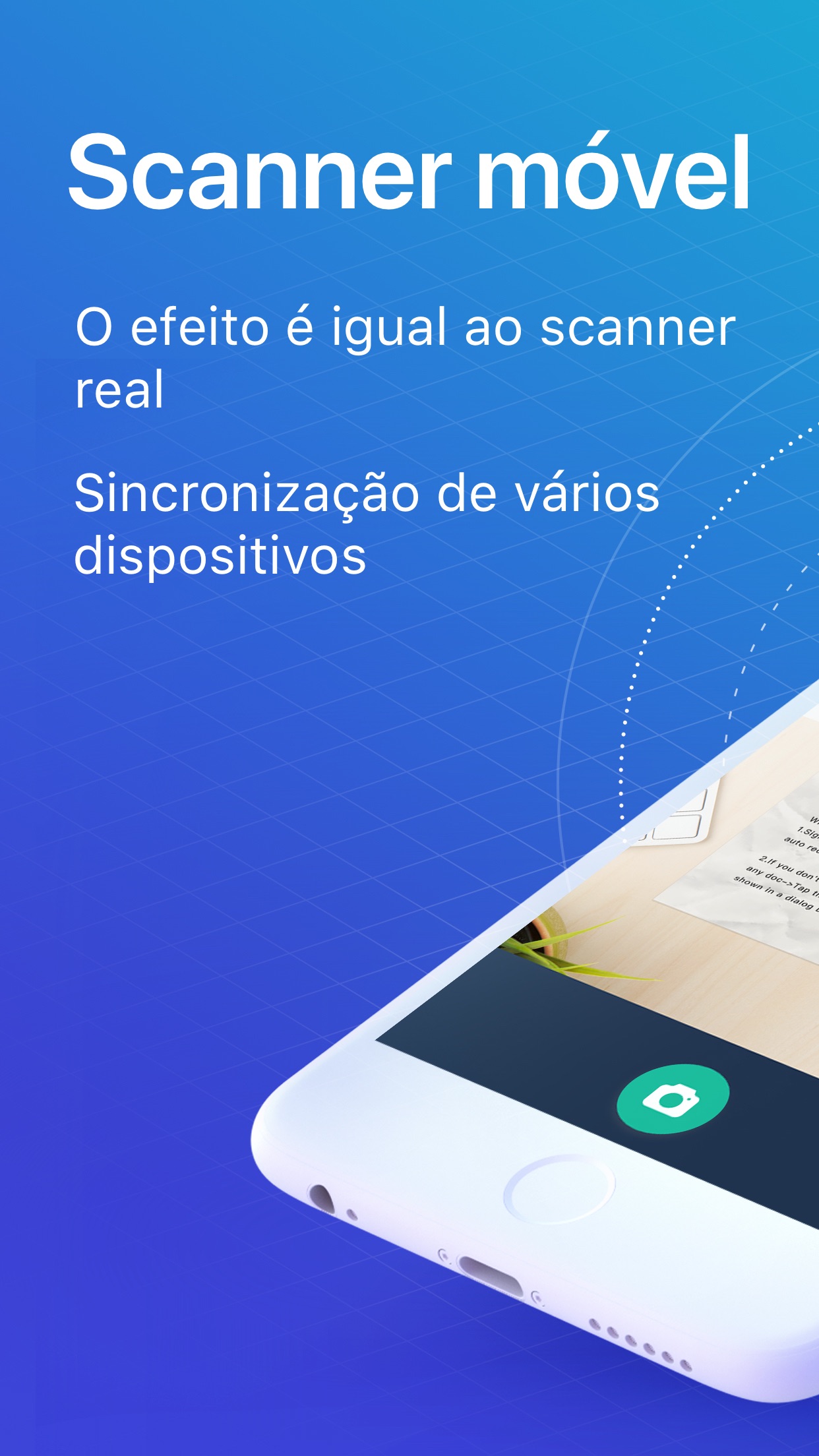 Captura de ecrã 1 da app CamScanner +