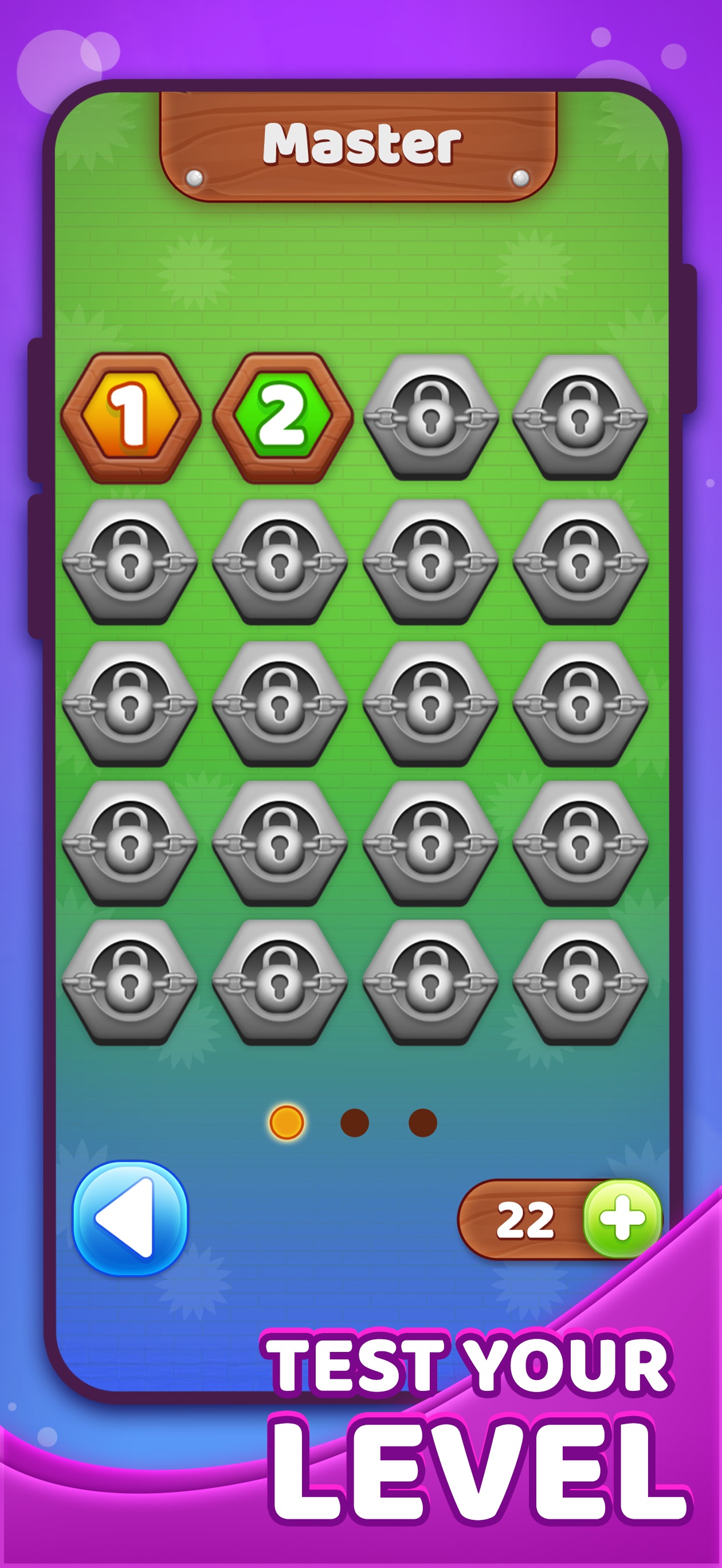 Captura de ecrã 3 da app Hex Match: Block Puzzle