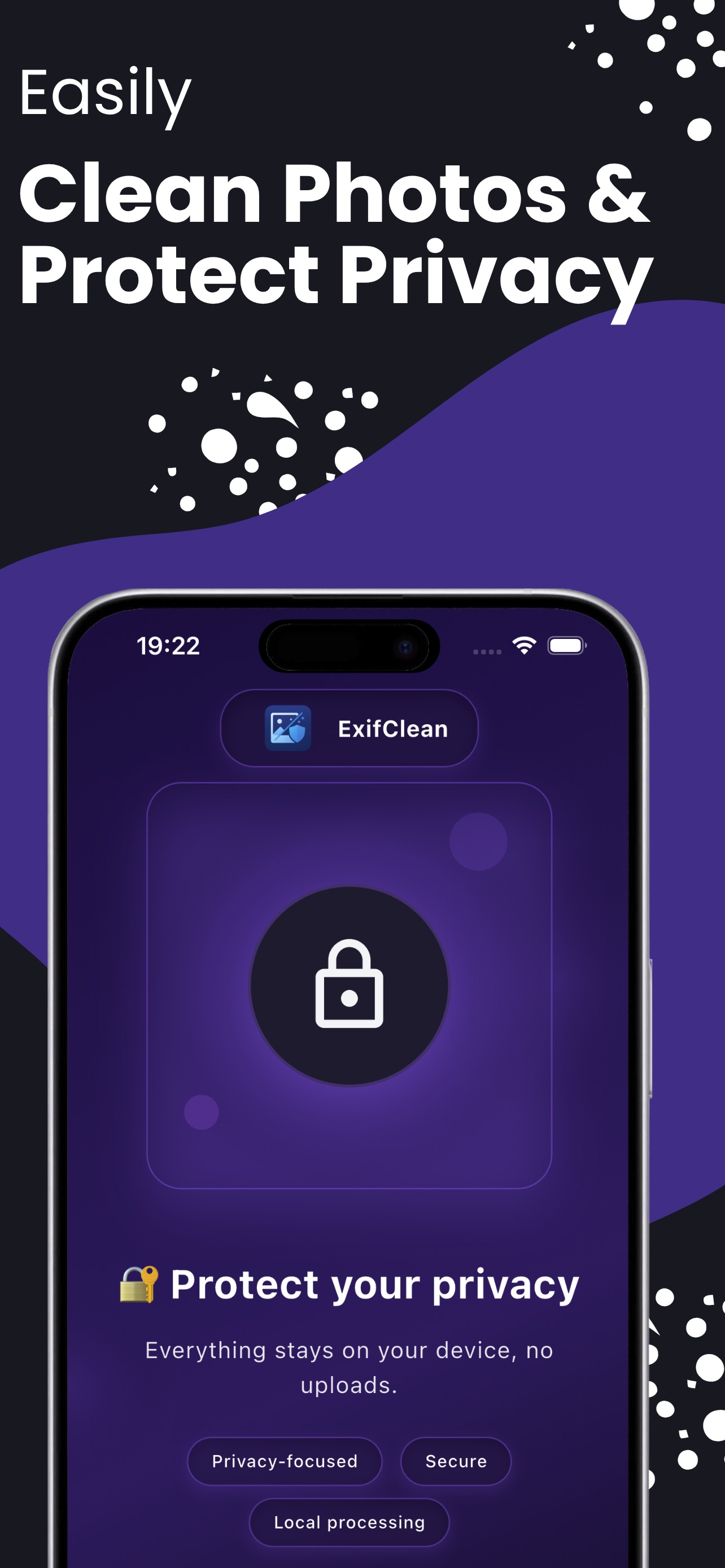 Captura de ecrã 2 da app Exif Clean-Remove Data Offline