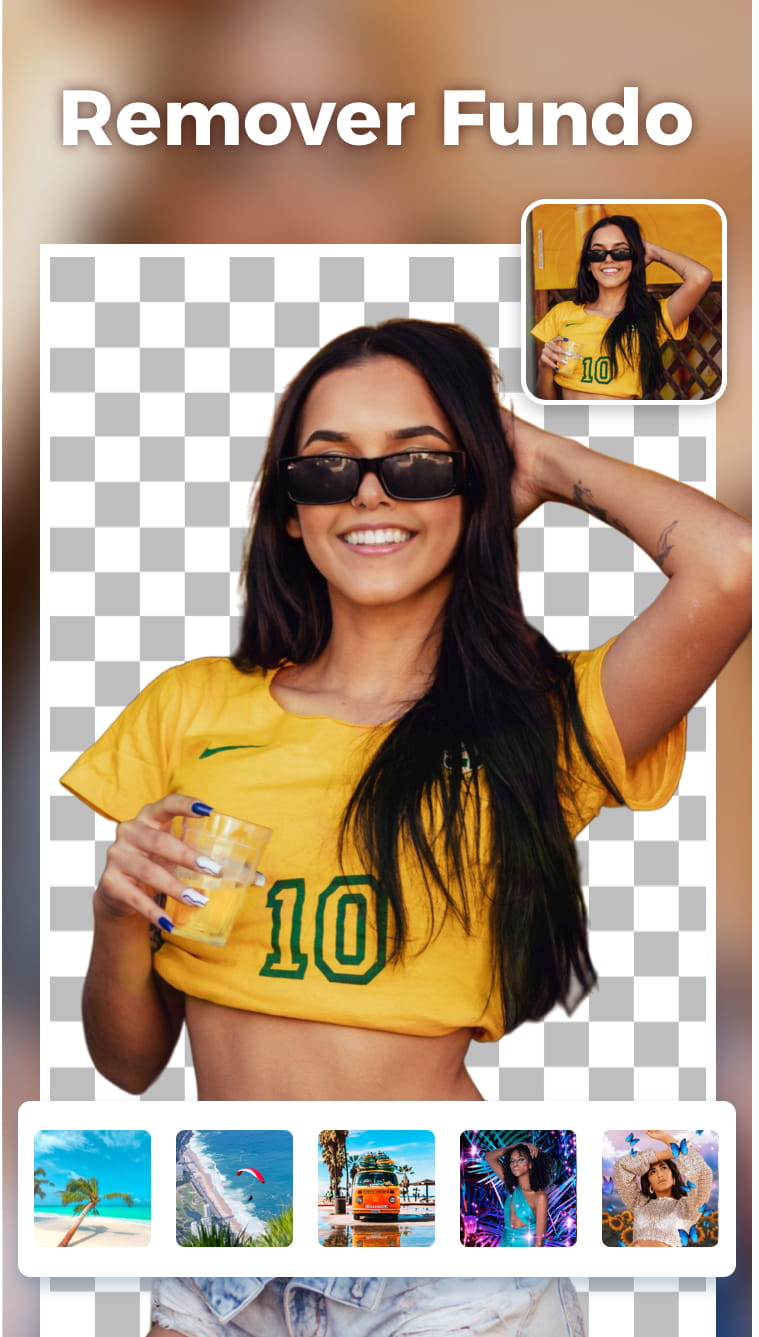 Captura de ecrã 3 da app Montagem de fotos e colagem