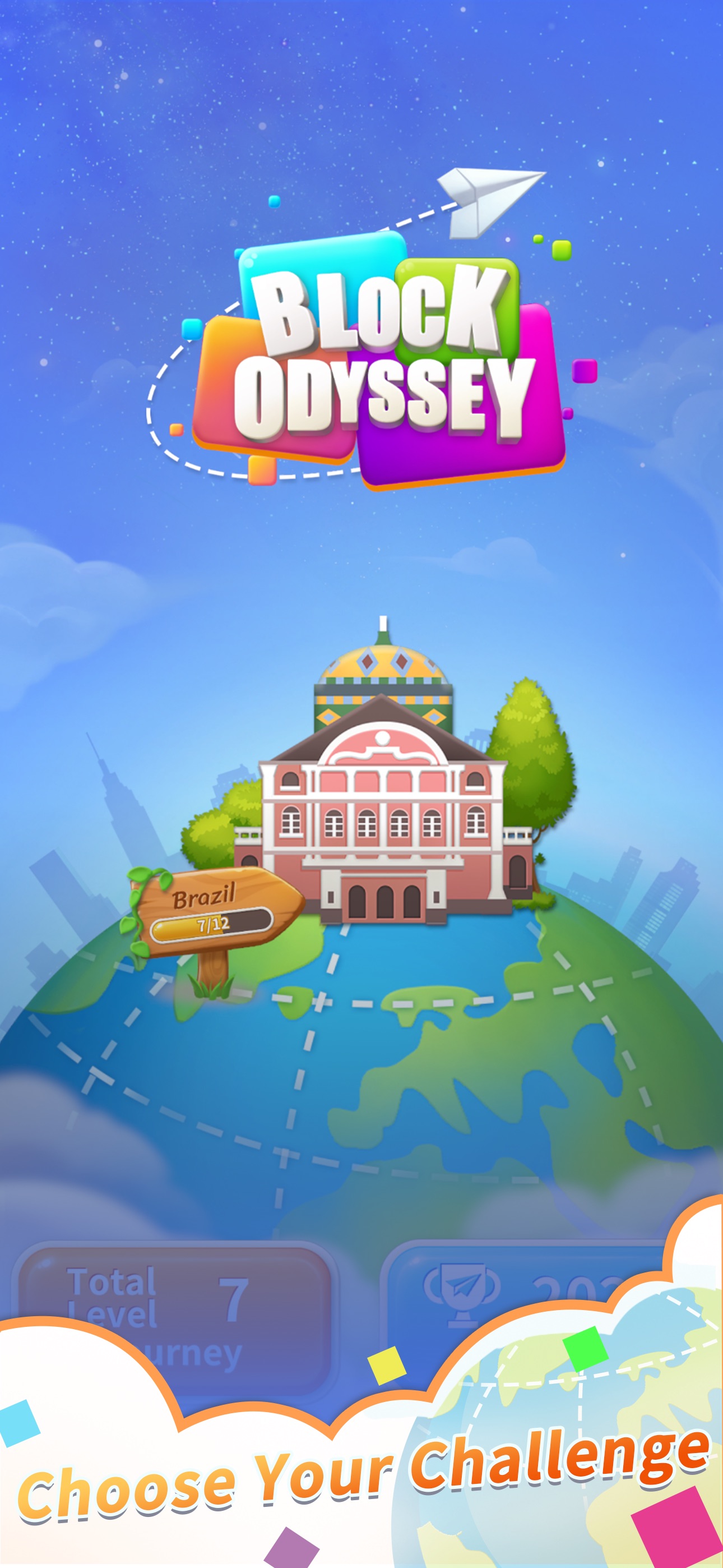 Captura de ecrã 1 da app Block Odyssey