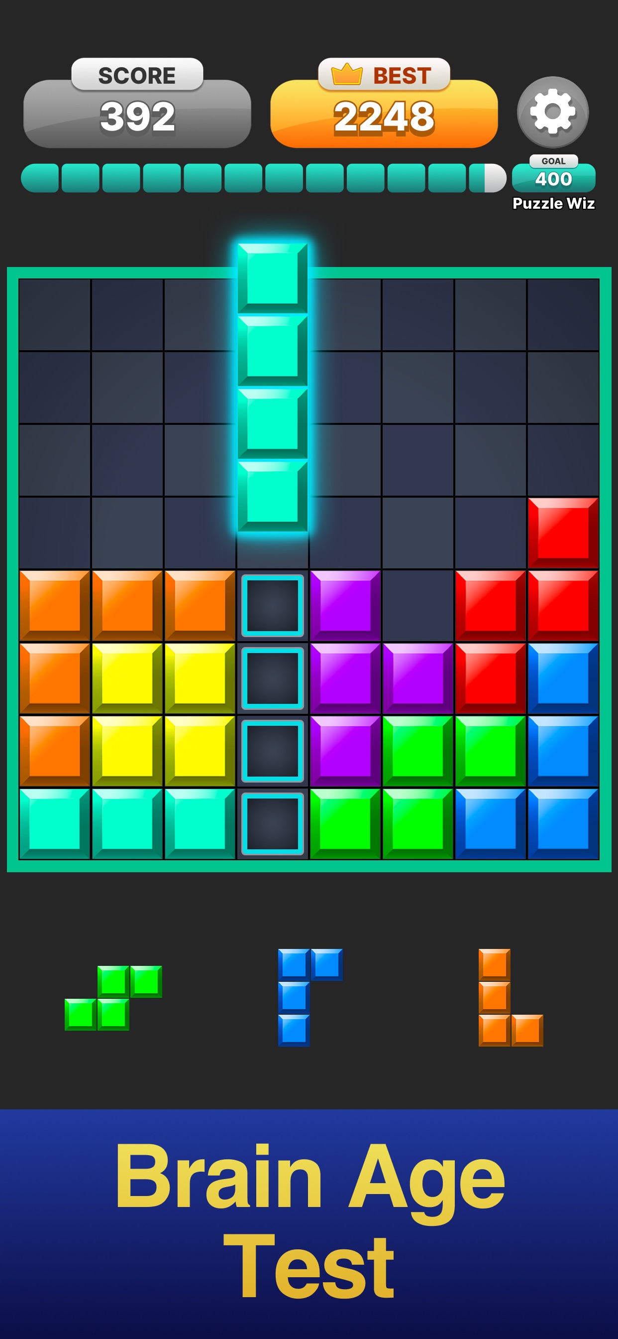 Captura de ecrã 2 da app Block Puzzle ·