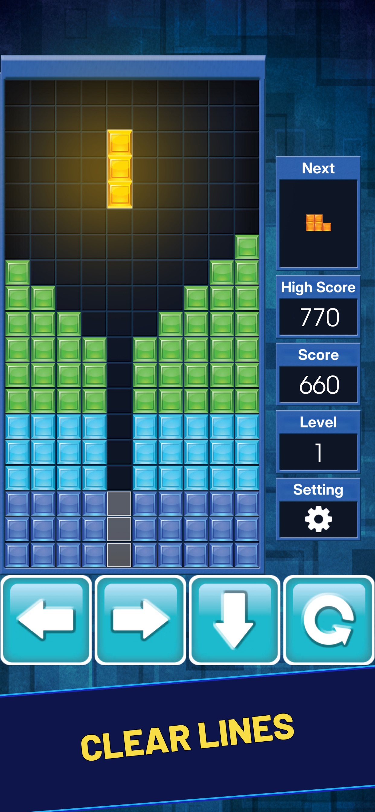 Captura de ecrã 1 da app Block Shaper