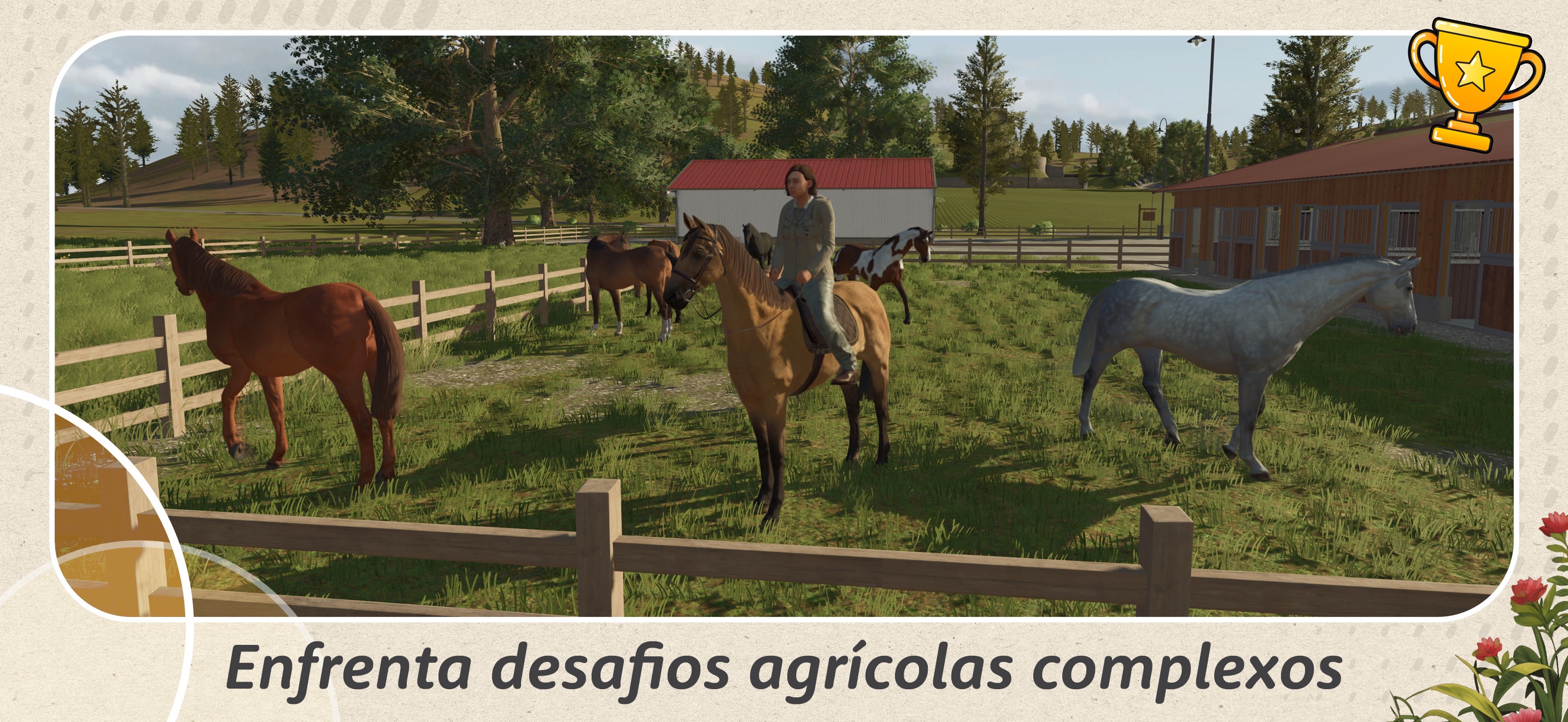 Captura de ecrã 1 da app Farming Simulator 26 Mobile