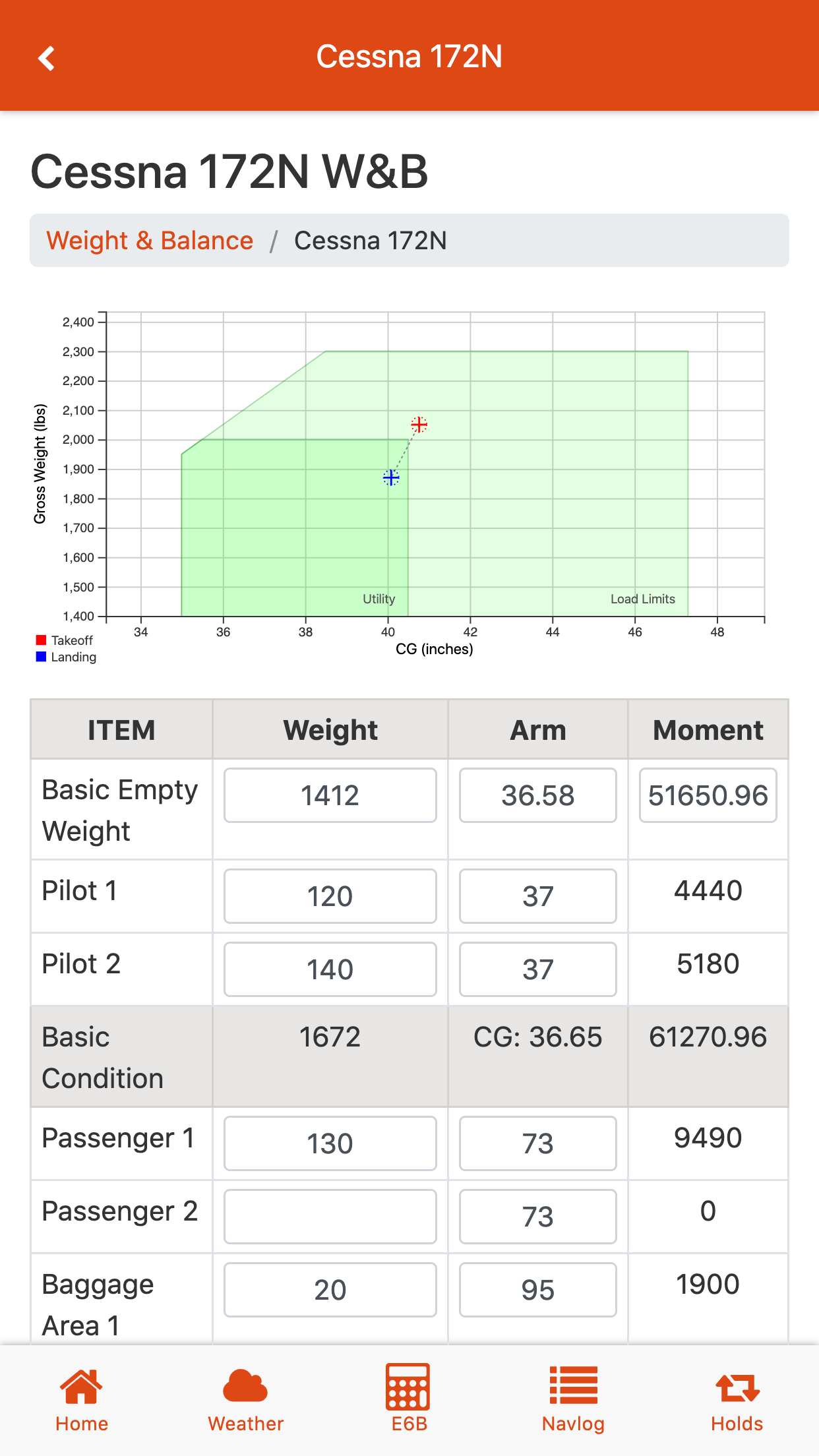 Captura de ecrã 4 da app E6BX E6B Flight Computer
