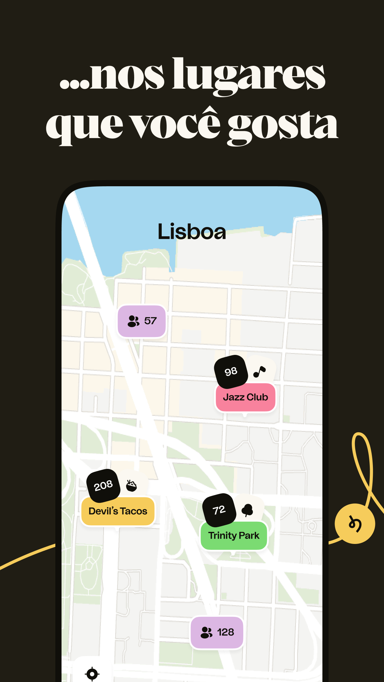 Captura de ecrã 2 da app happn — App de encontros