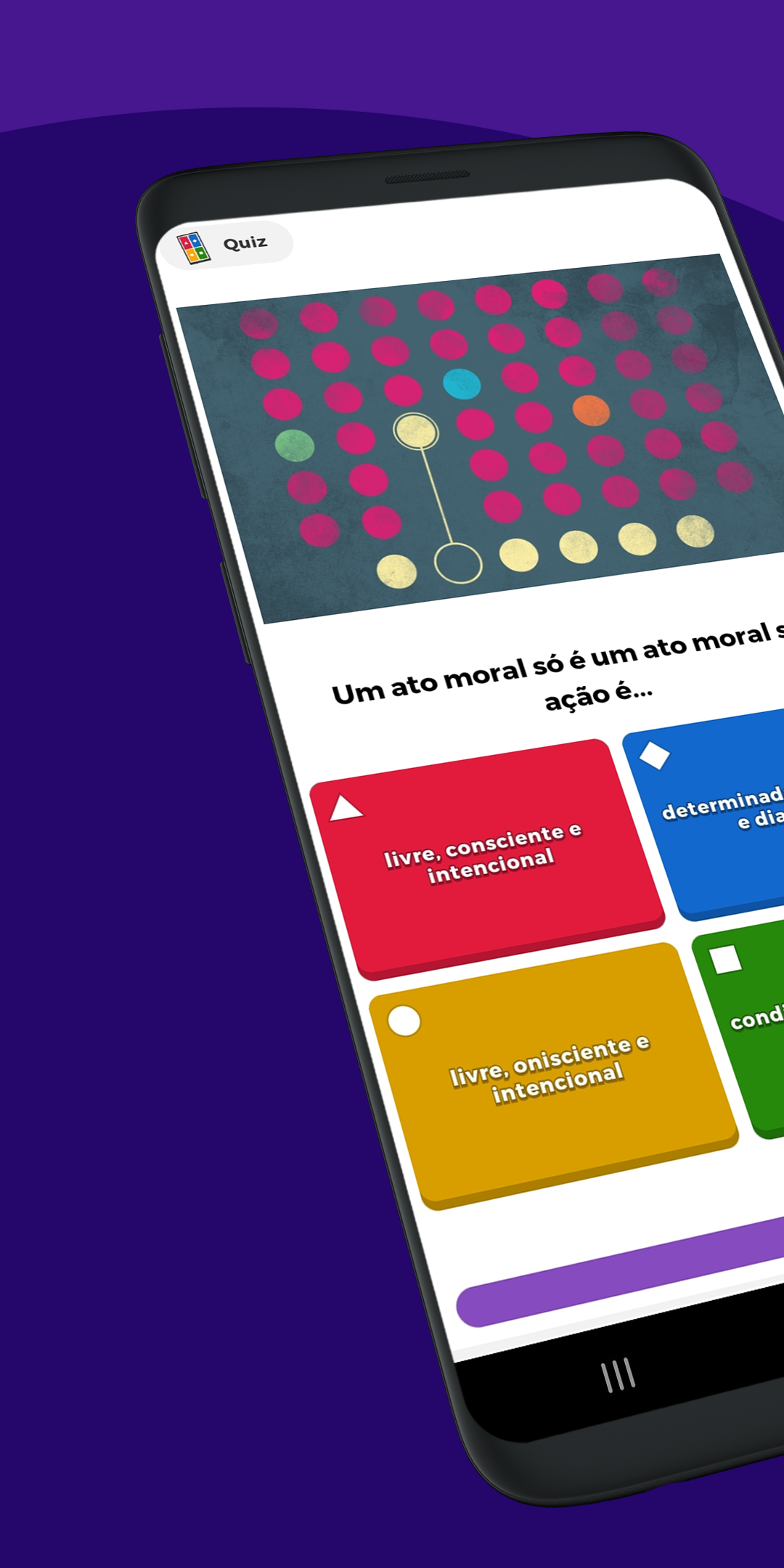 Captura de ecrã 1 da app Kahoot! Jogar e criar quizzes