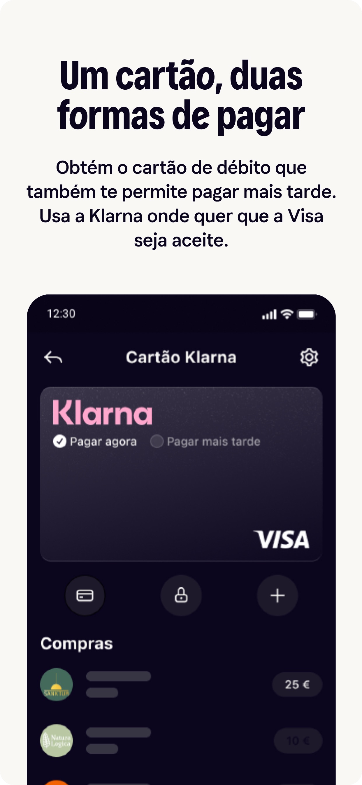 Captura de ecrã 3 da app Klarna: Pagamento inteligente