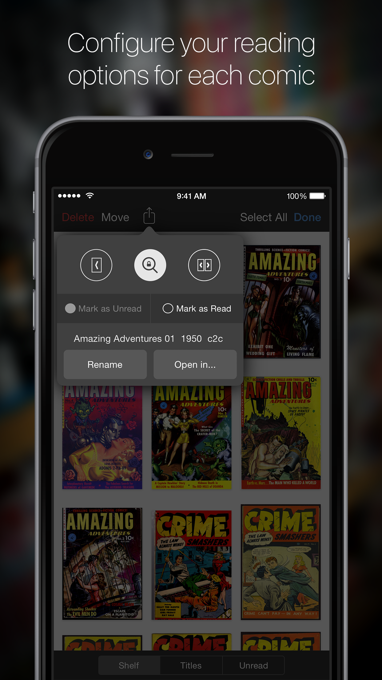 Captura de ecrã 4 da app iComics