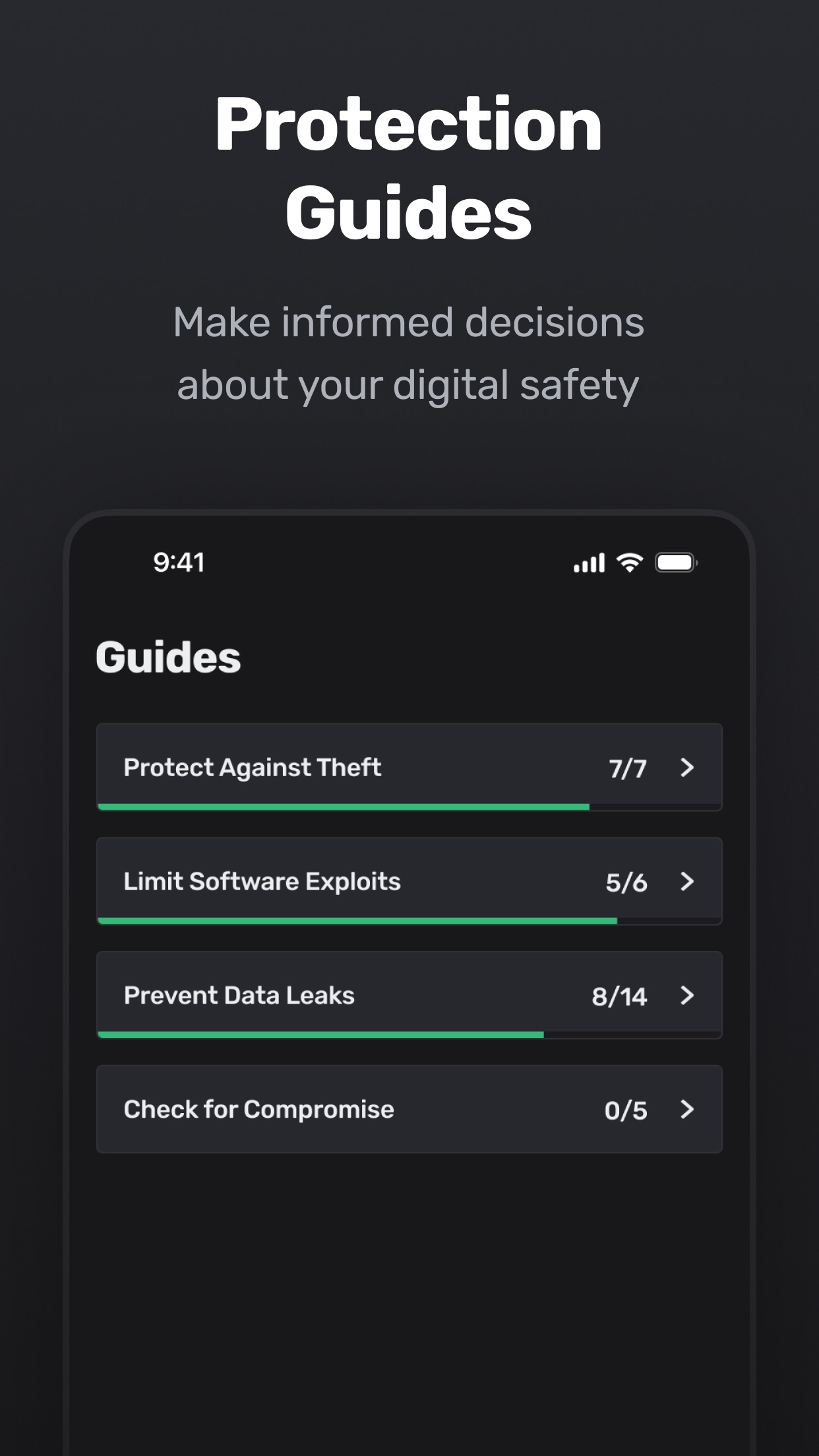Captura de ecrã 4 da app iVerify Basic