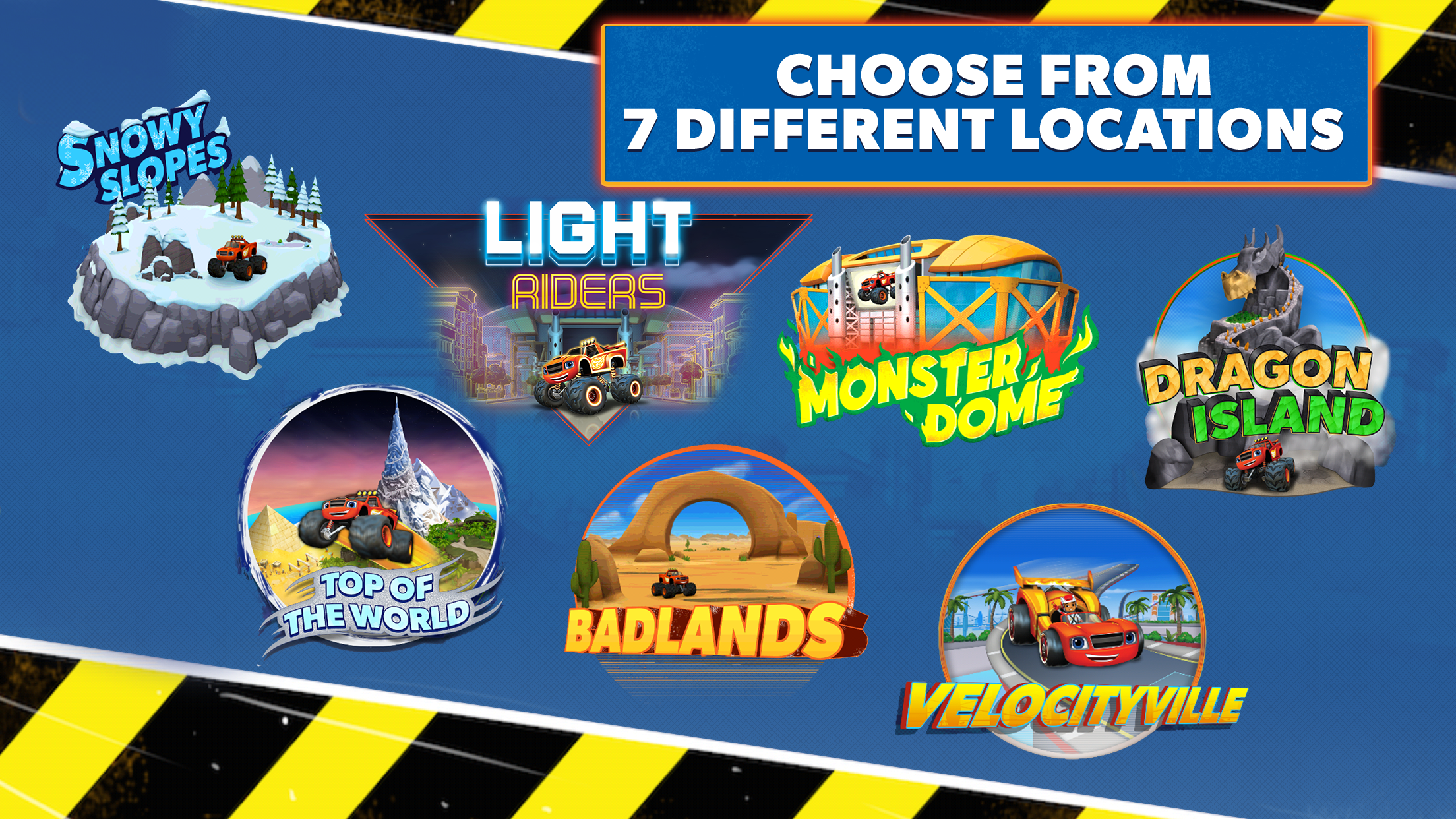 Captura de ecrã 1 da app BLAZE E OS MONSTER MACHINES.