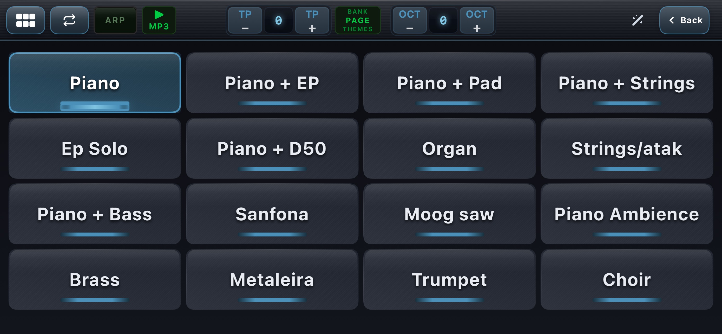 Captura de ecrã 1 da app SynthModule