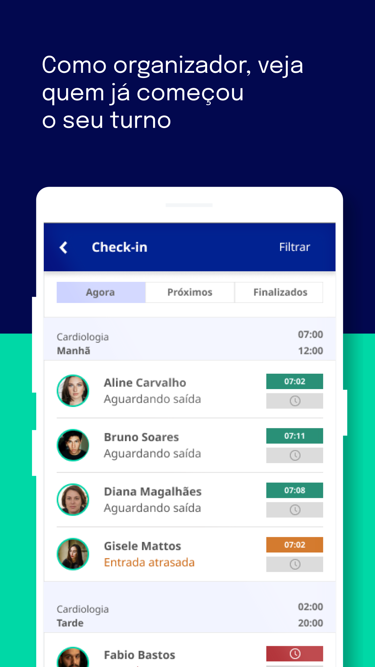Captura de ecrã 4 da app Escala Plantões