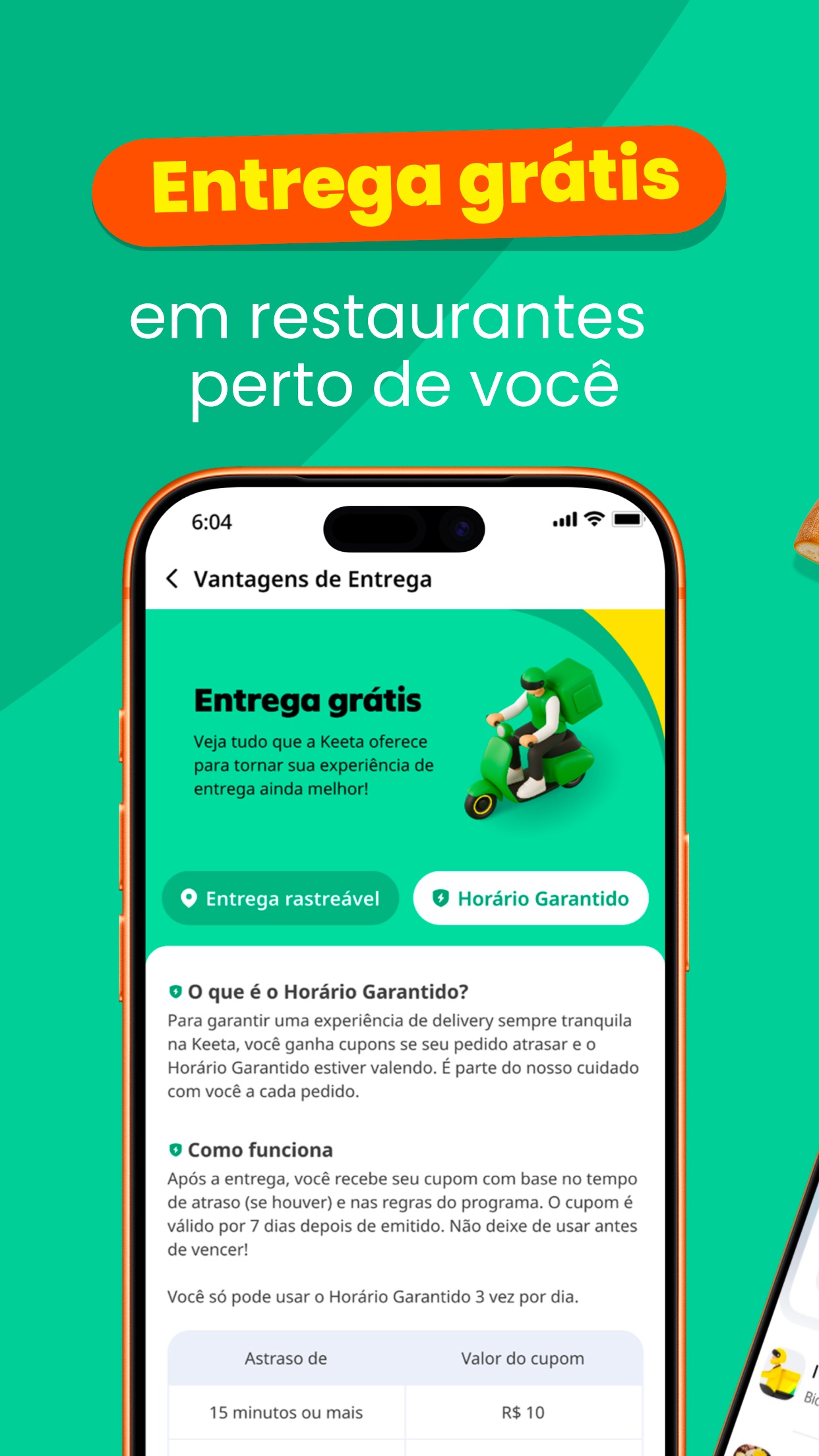 Captura de ecrã 3 da app Keeta - Delivery de comida