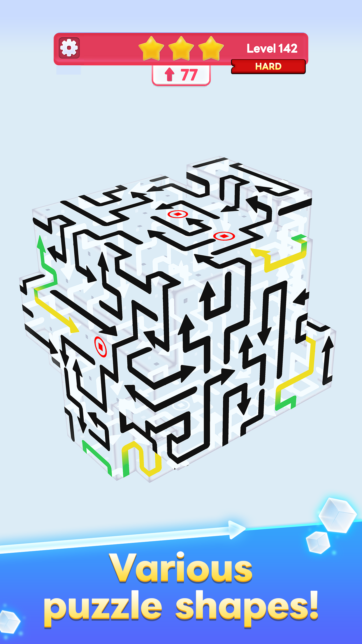 Captura de ecrã 4 da app CubeAway - 3DPuzzle