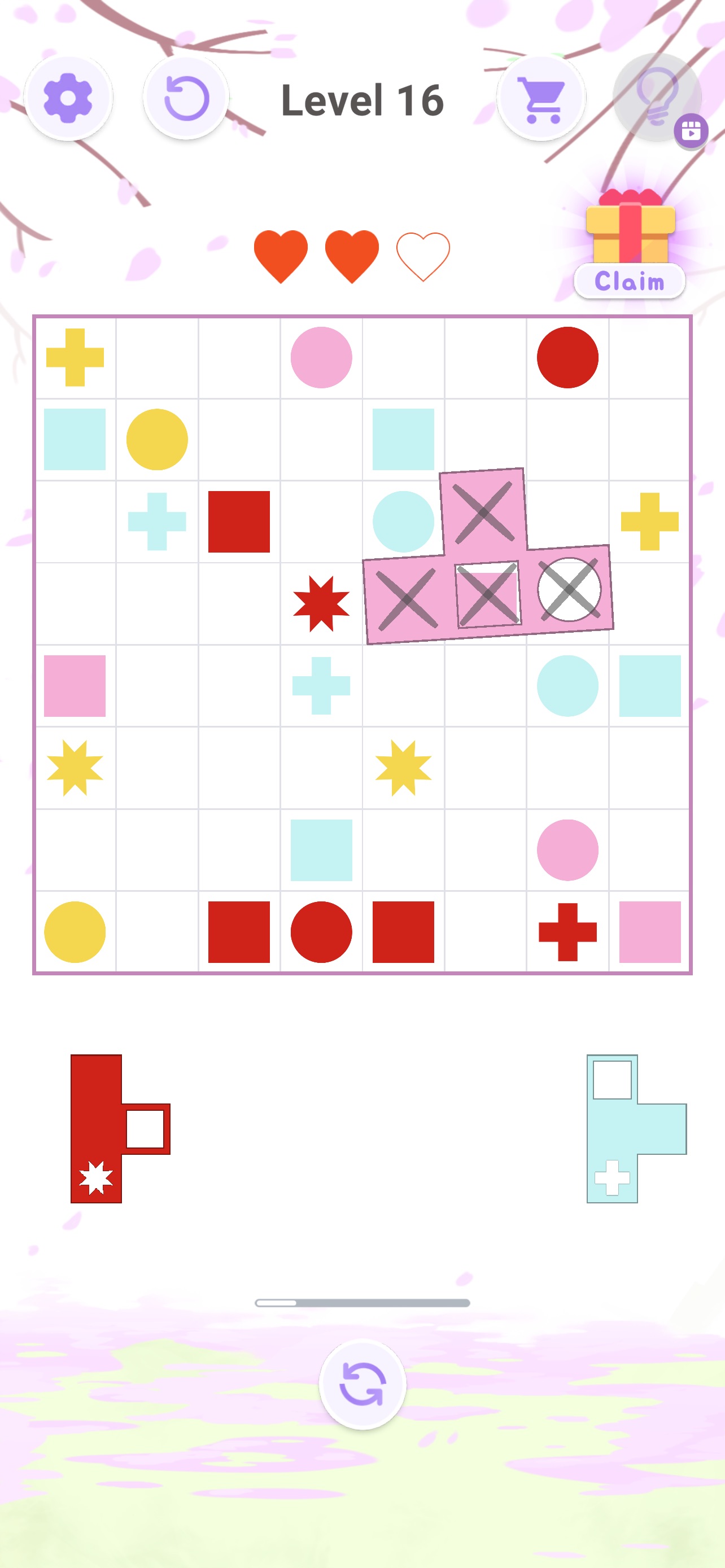 Captura de ecrã 3 da app Fit It Piece Puzzle