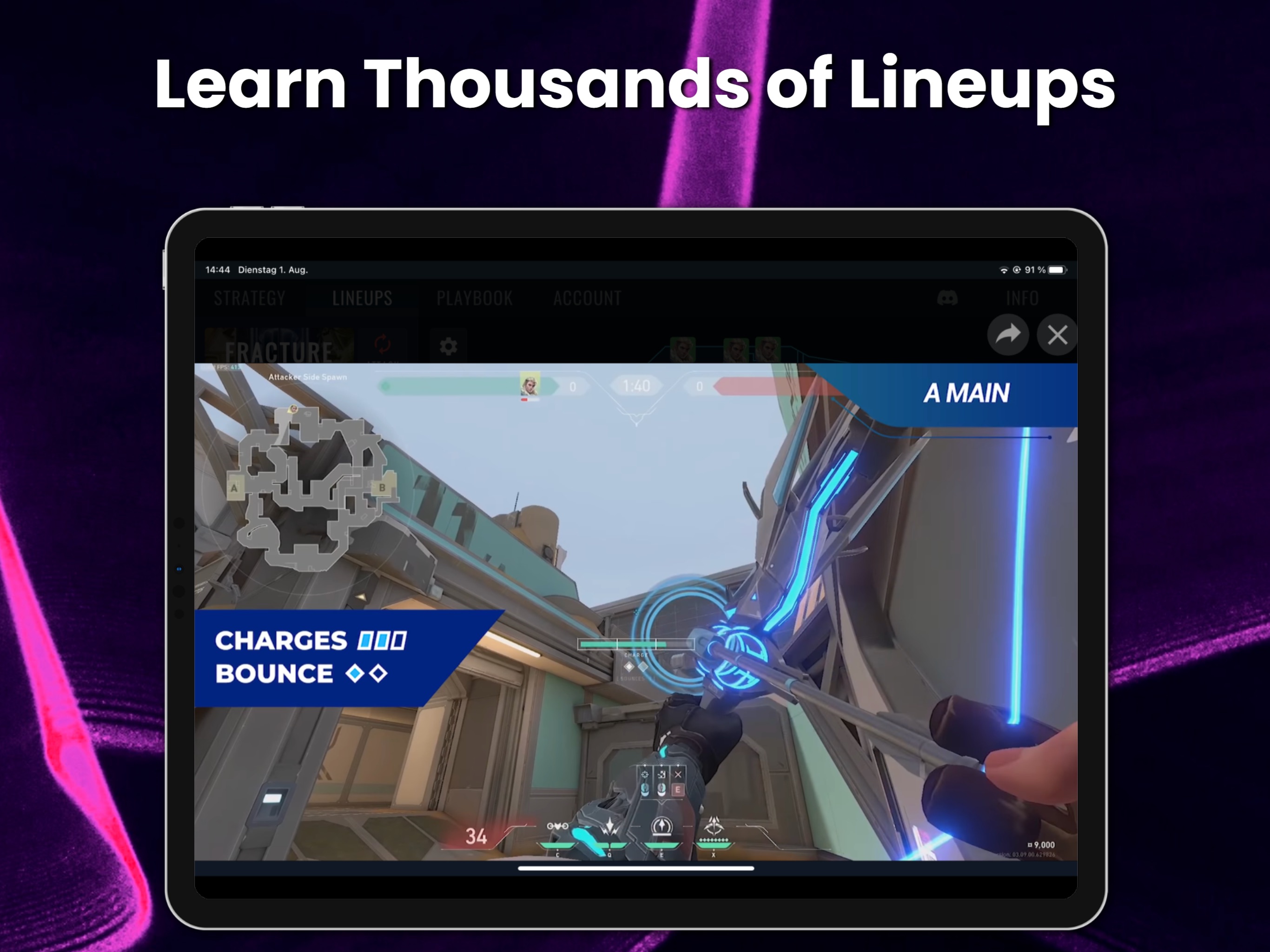 Captura de ecrã 2 da app VP Valorant Strategy & Lineups