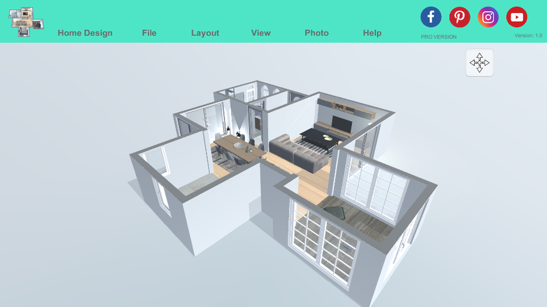 Captura de ecrã 1 da app Projeto de casa | Planta
