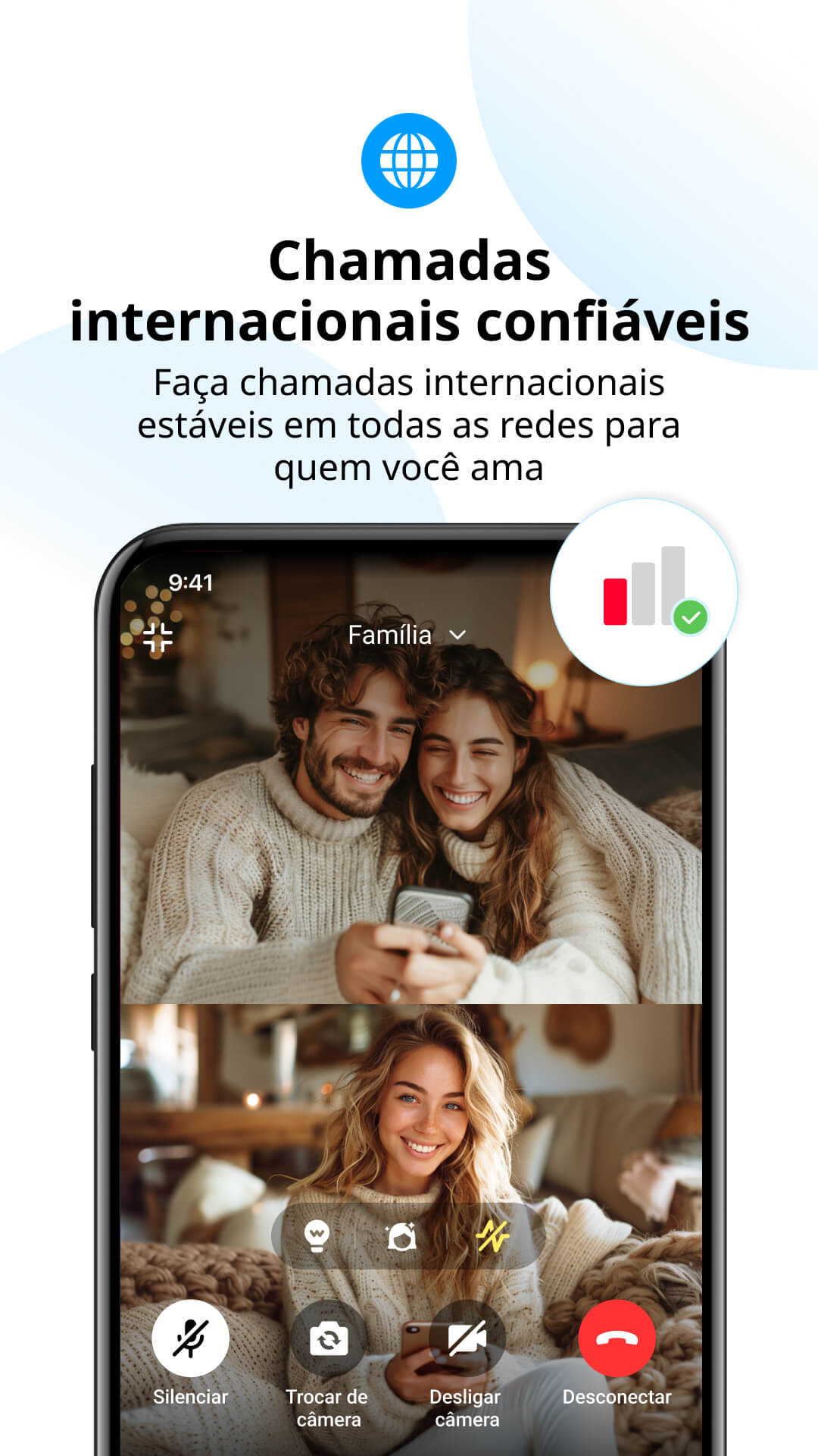 Captura de ecrã 2 da app imo HD - Videochamadas e chats