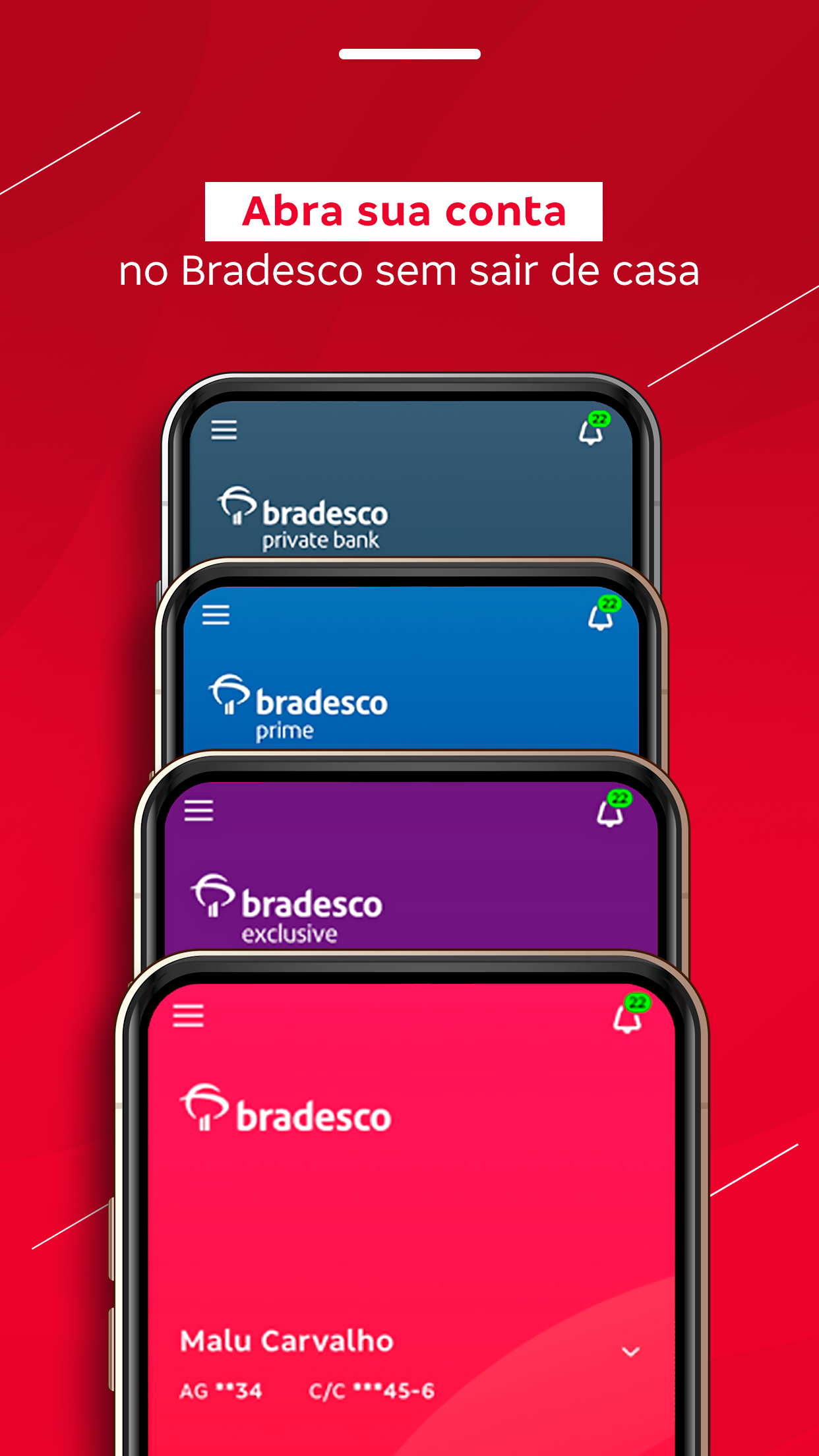 Captura de ecrã 1 da app Banco Bradesco