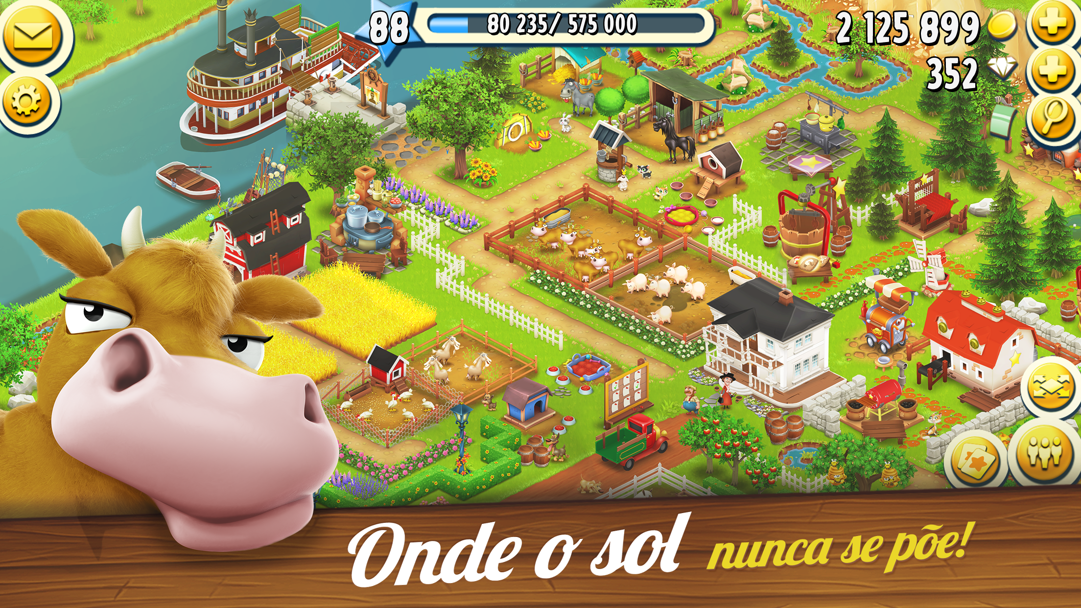 Captura de ecrã 1 da app Hay Day