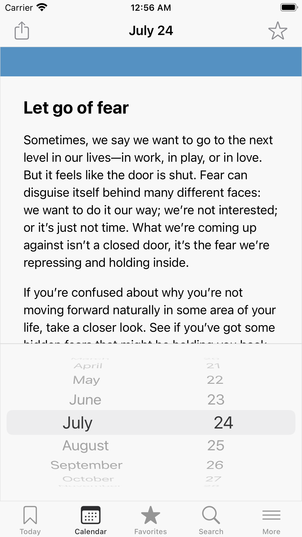 Captura de ecrã 4 da app More Language of Letting Go