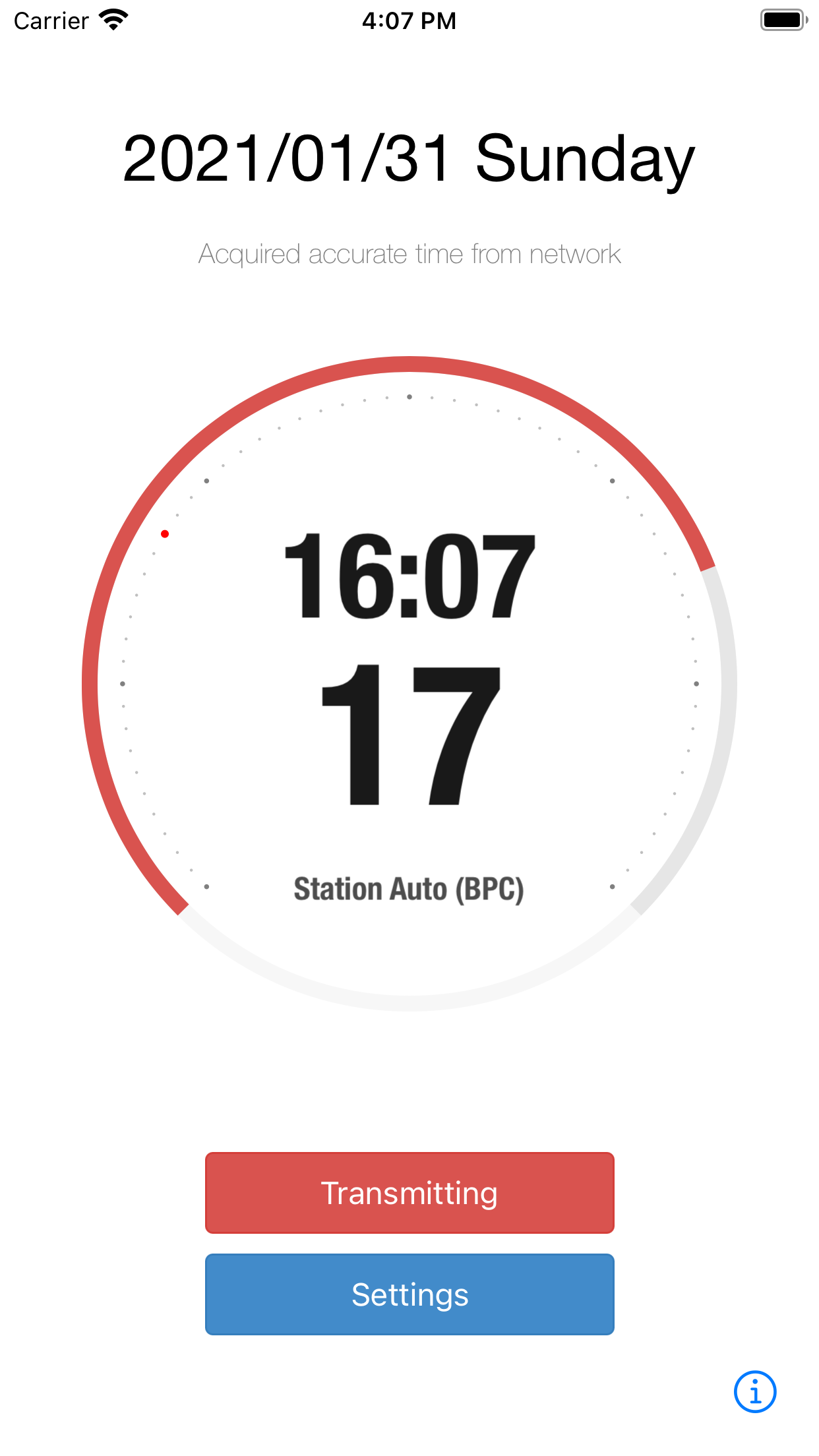 Captura de ecrã 2 da app Clock Wave