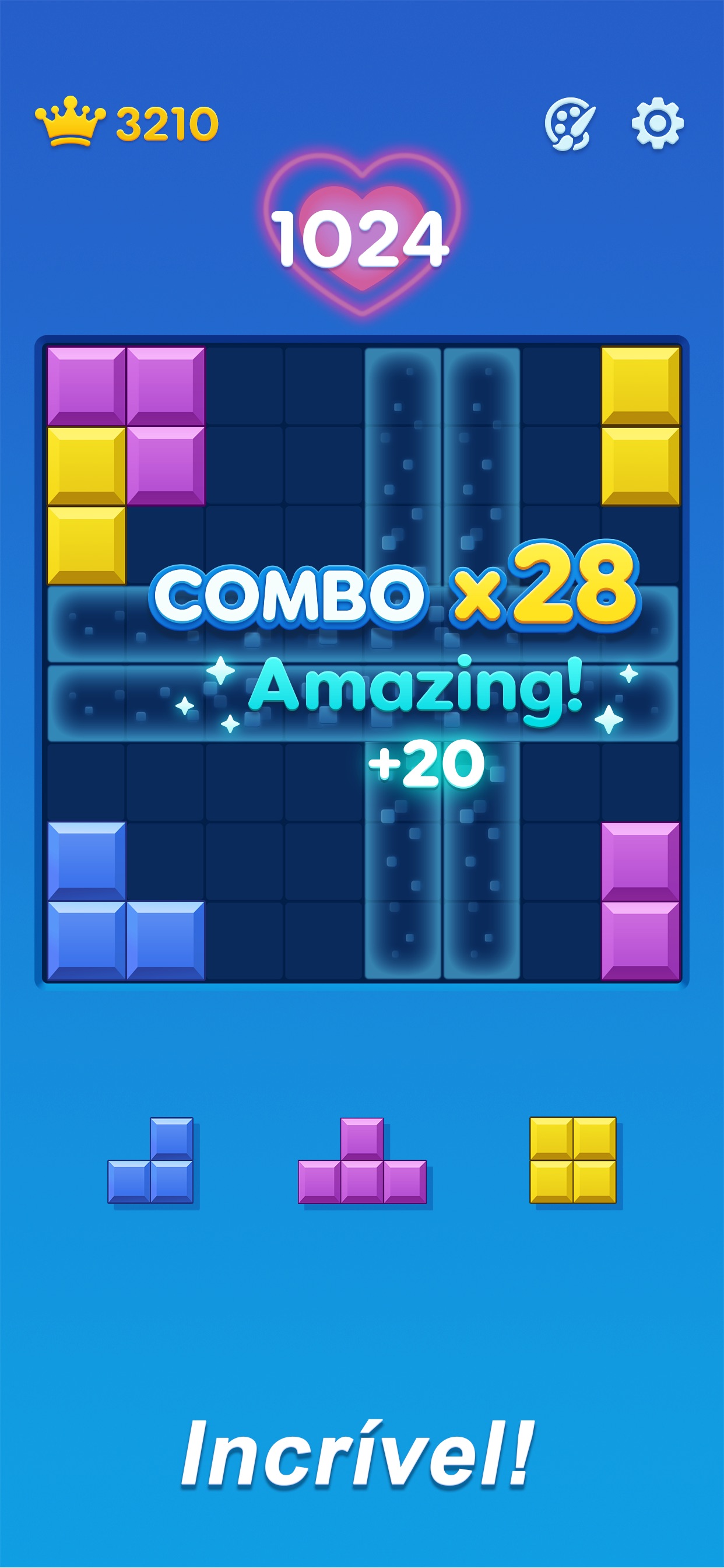 Captura de ecrã 3 da app Block Bloom Journey