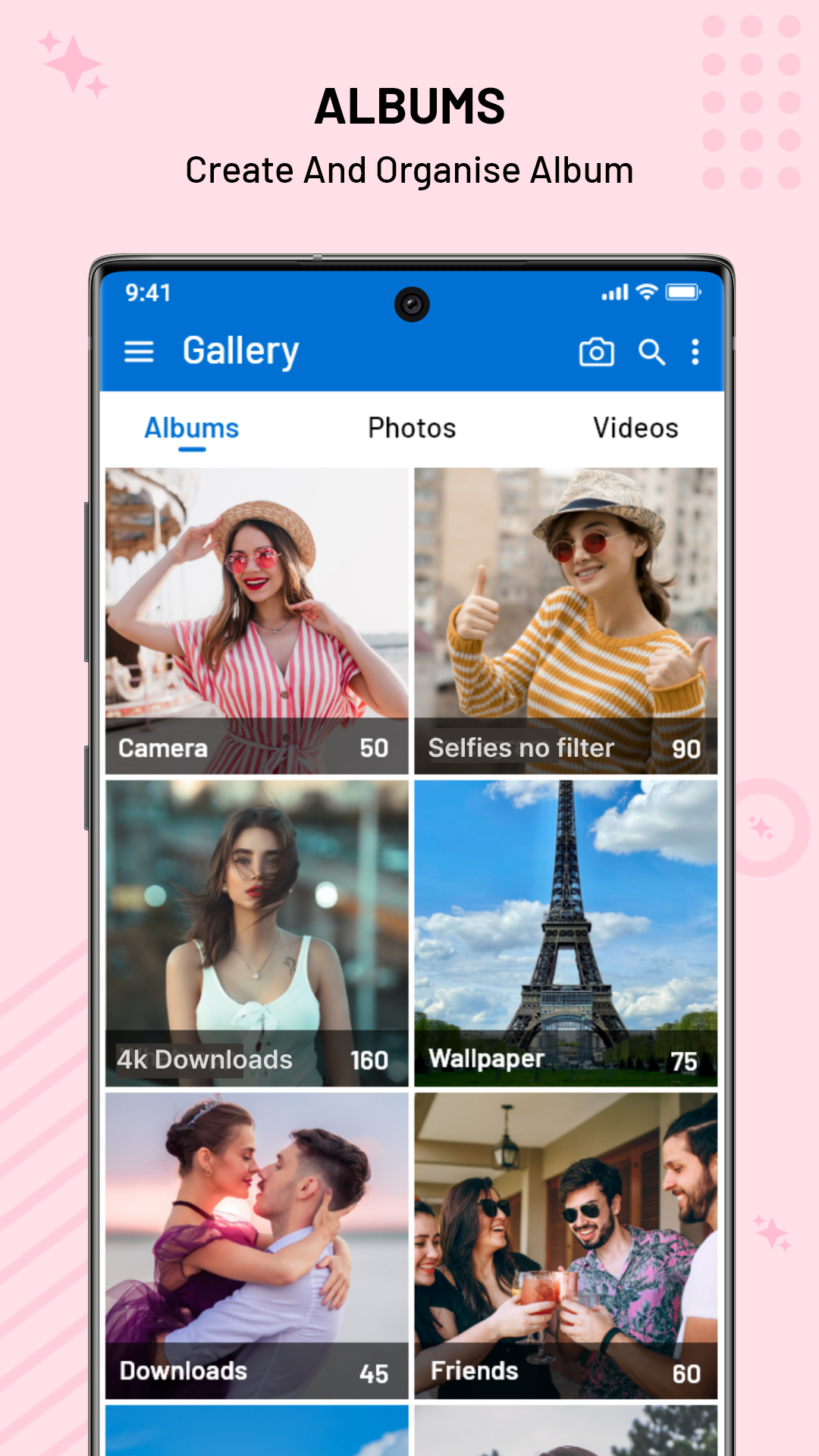 Captura de ecrã 1 da app Galeria - Fotos Seguras