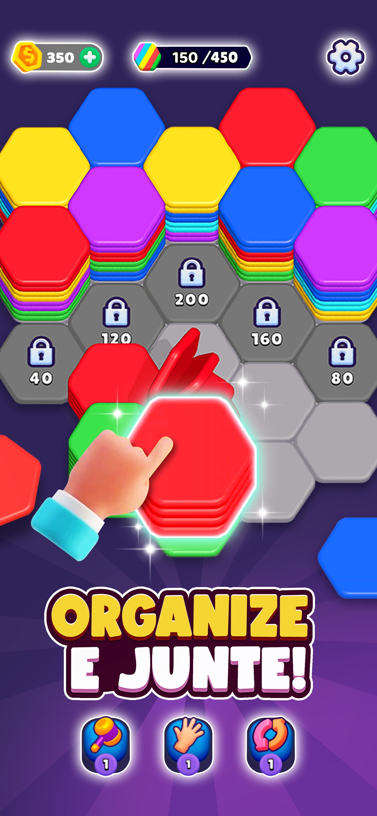 Captura de ecrã 3 da app Hexa Sort