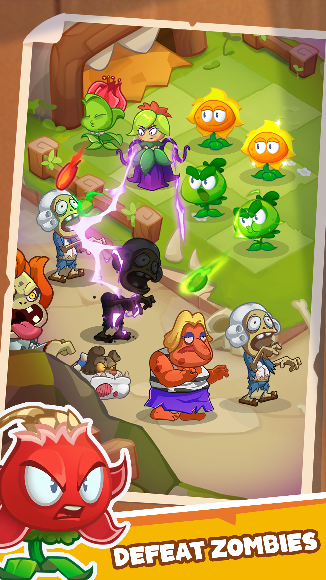 Captura de ecrã 3 da app Farm War Empires - Merge Plant