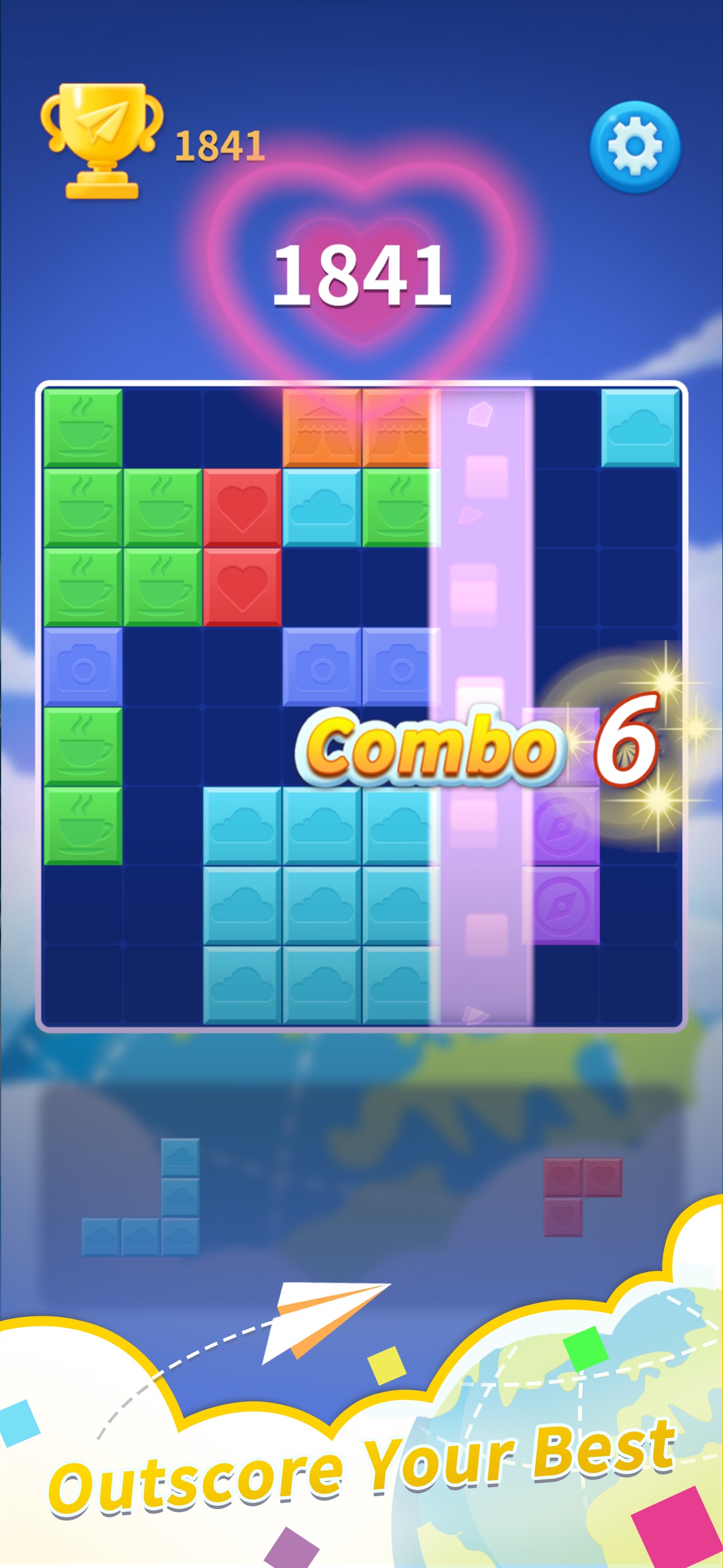 Captura de ecrã 4 da app Block Odyssey