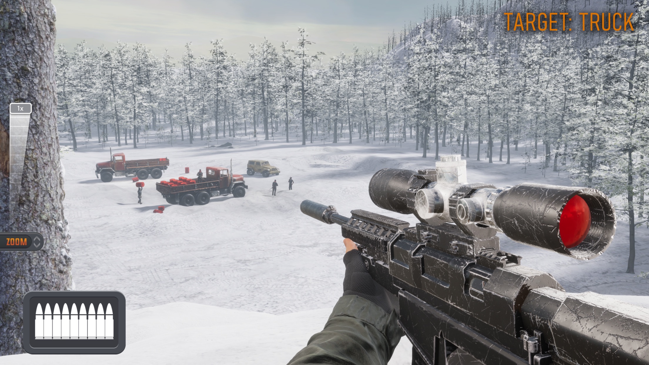 Captura de ecrã 1 da app Sniper 3D: Jogo de Tiro
