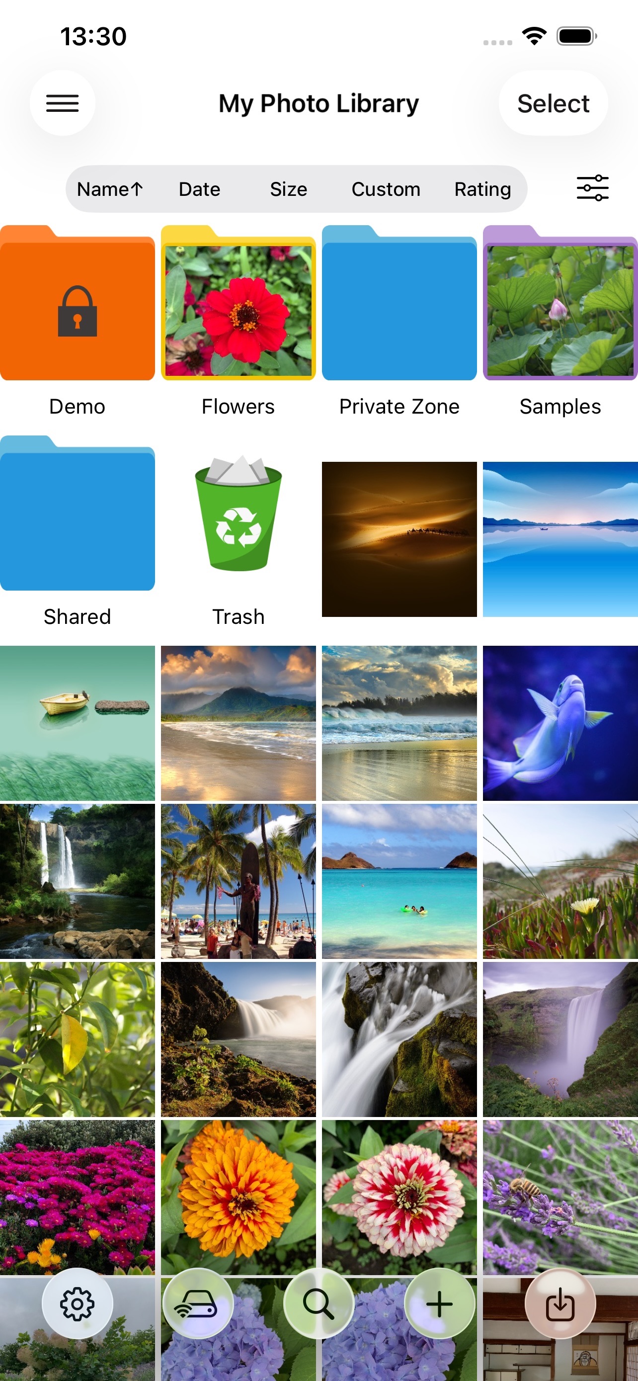 Captura de ecrã 1 da app Photo Manager Pro