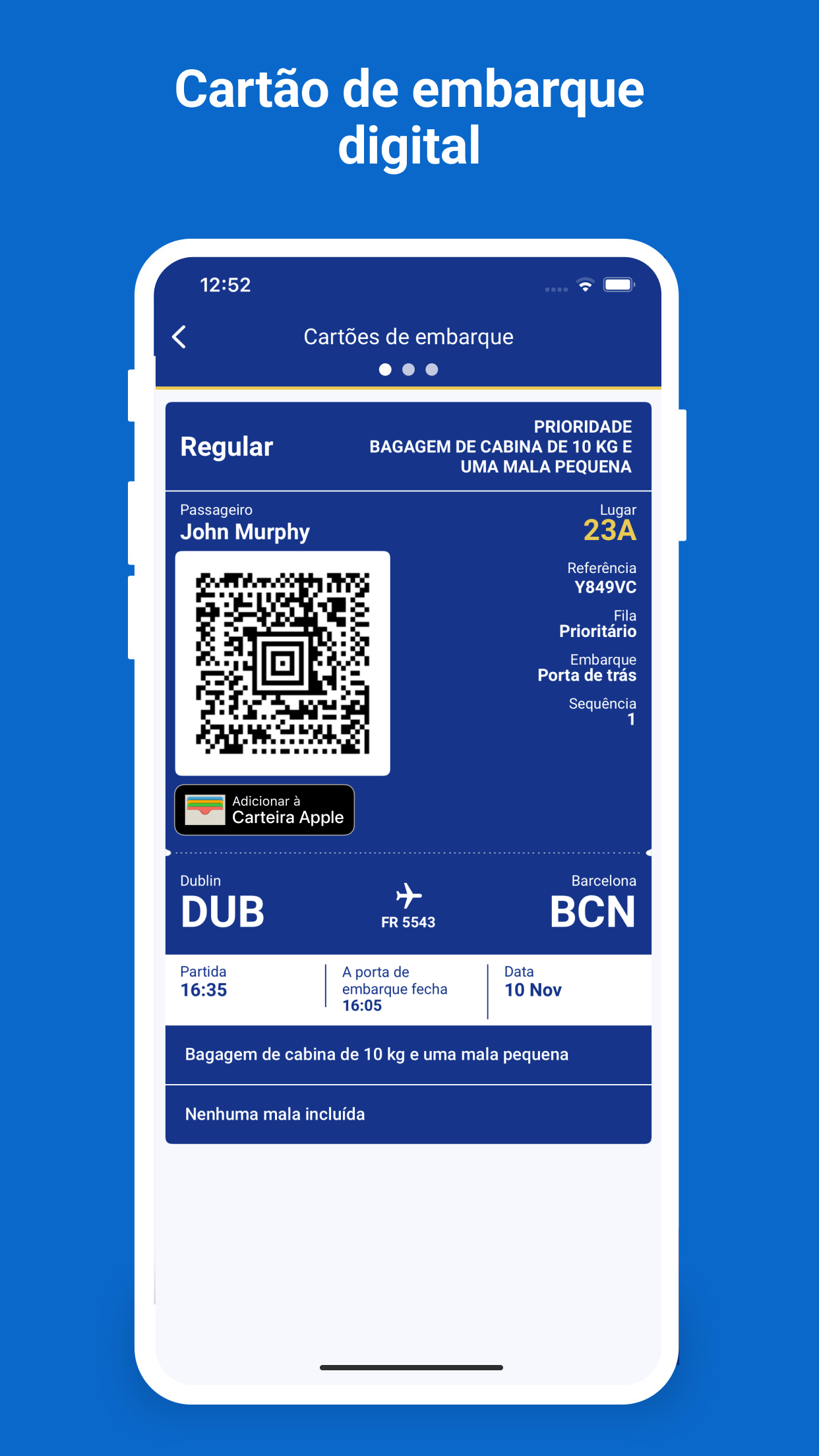 Captura de ecrã 3 da app Ryanair