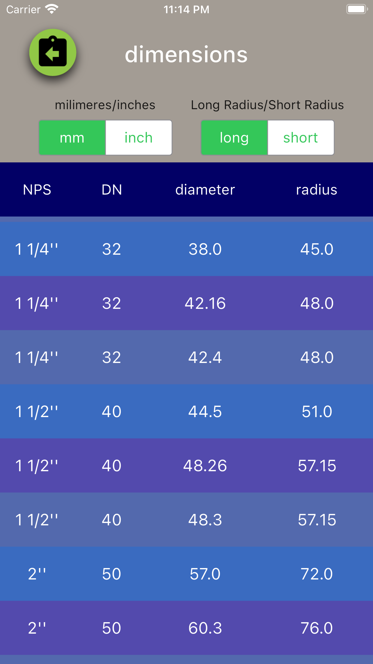 Captura de ecrã 3 da app Pipefitter