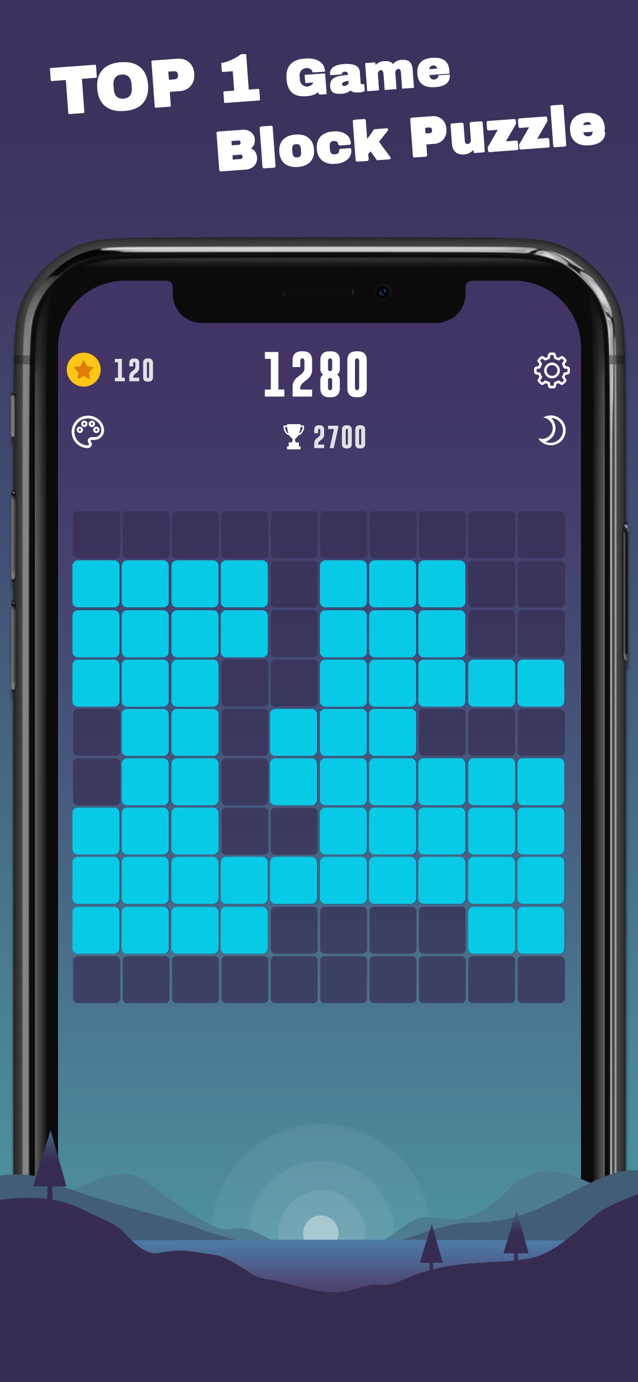 Captura de ecrã 4 da app Block Puzzle 100