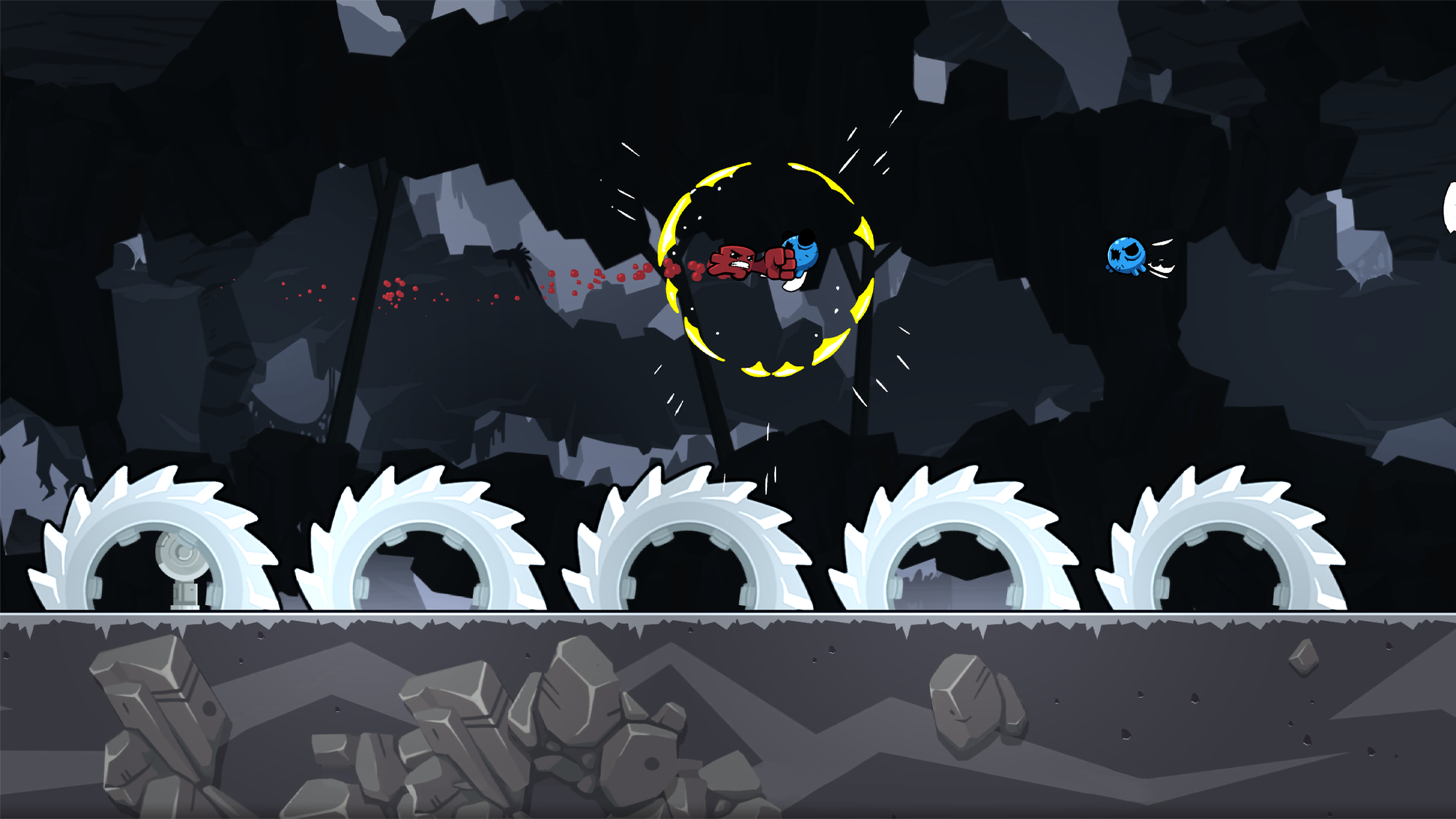 Captura de ecrã 2 da app Super Meat Boy Forever
