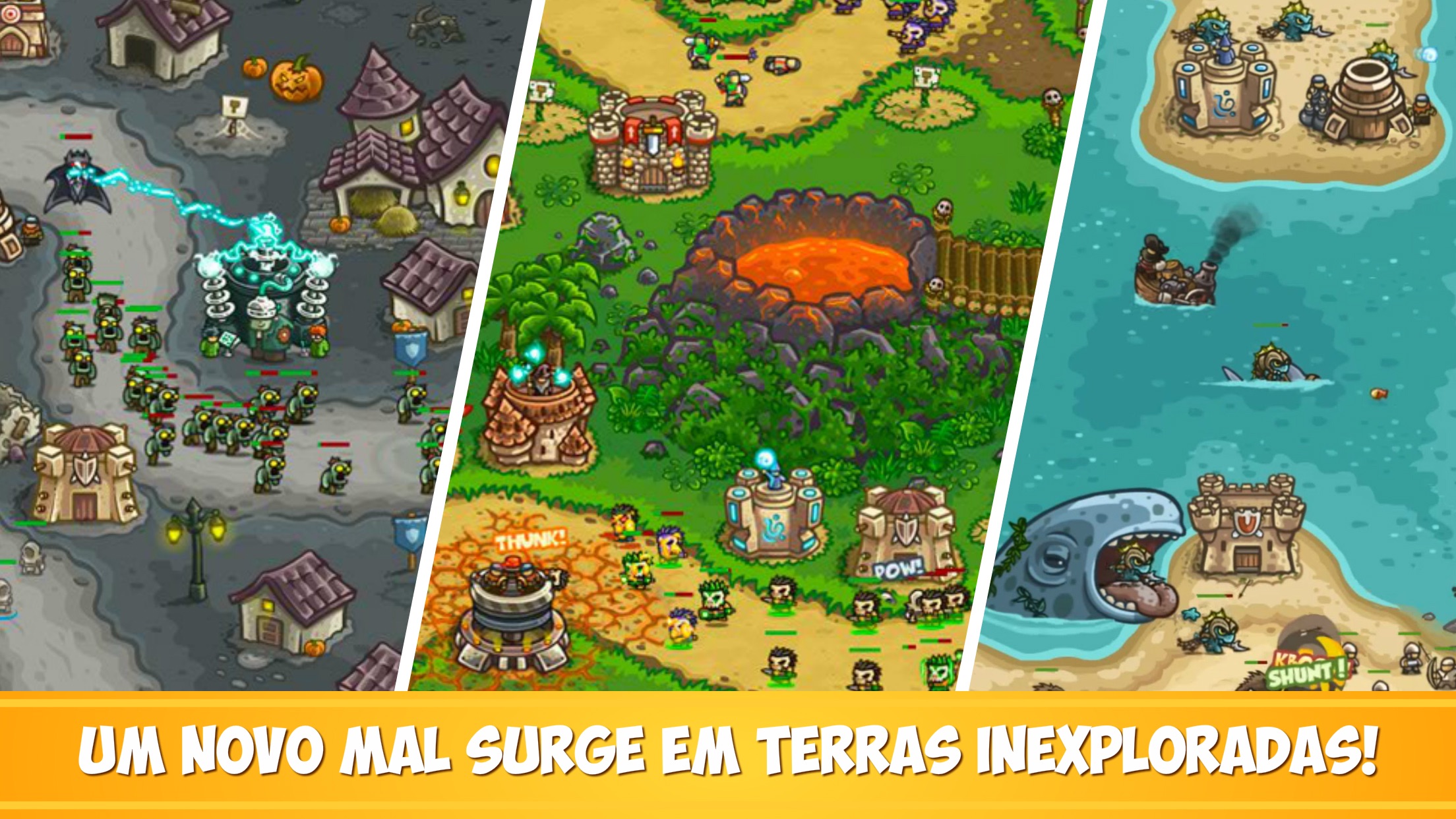 Captura de ecrã 2 da app Kingdom Rush Frontiers TD