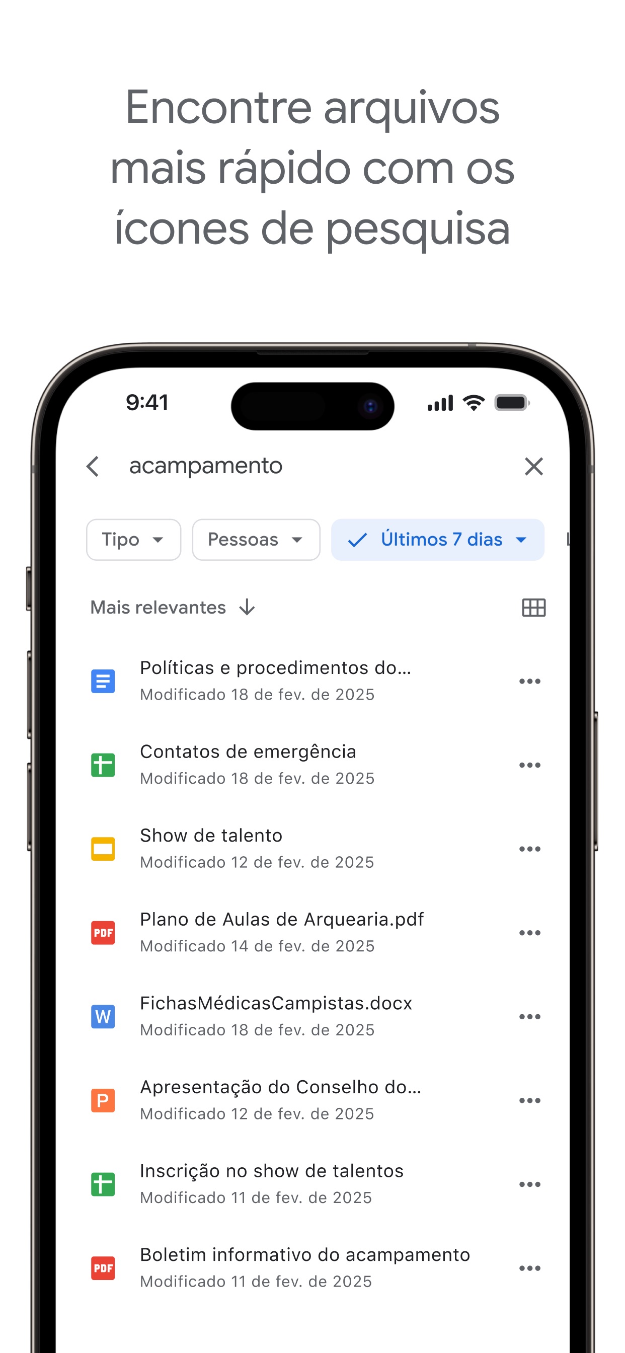 Captura de ecrã 3 da app Google Drive – armazenamento