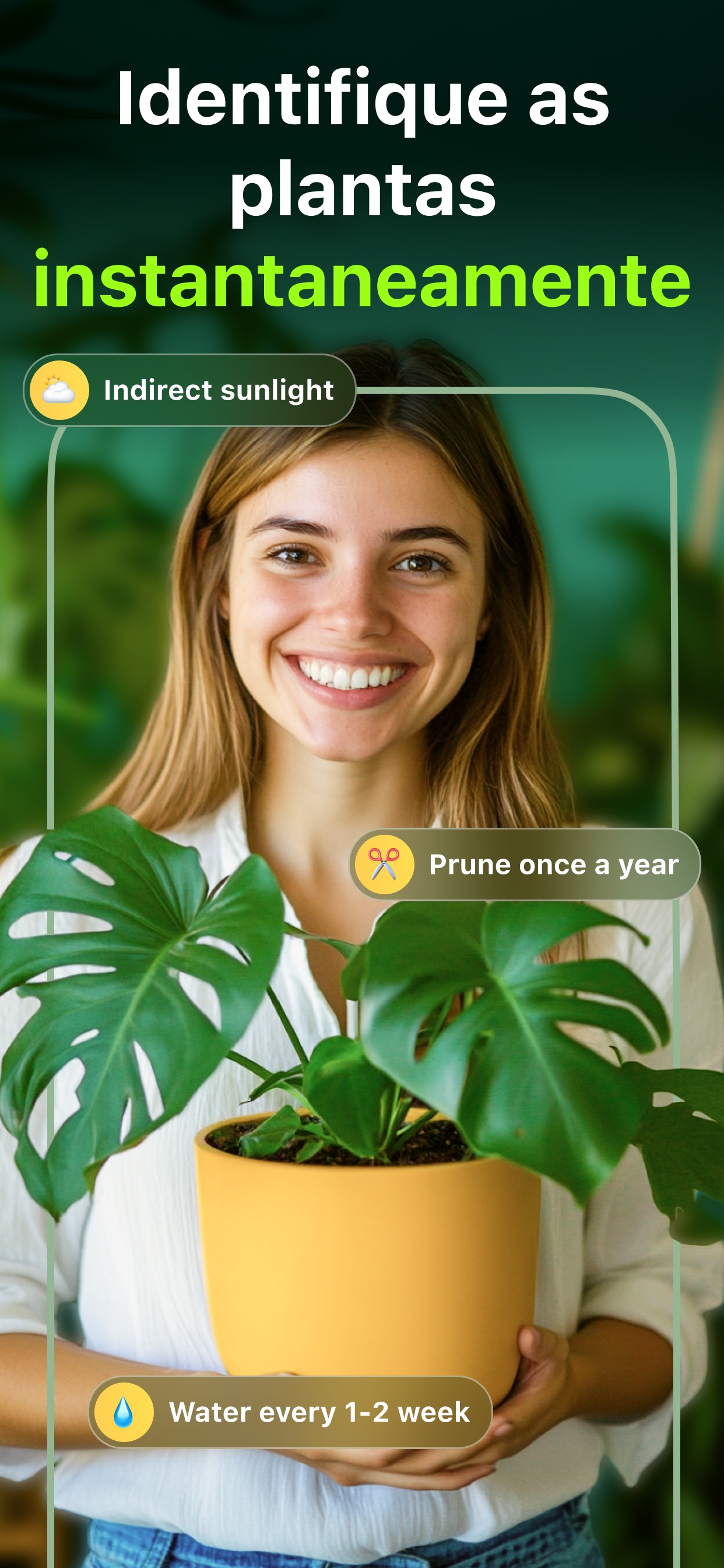 Captura de ecrã 1 da app PlantDoc - Identificador de AI