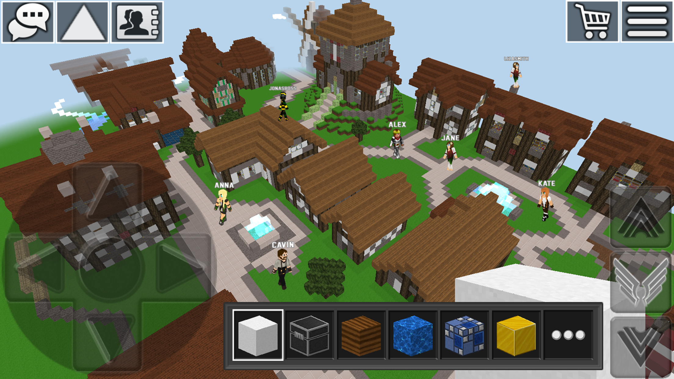 Captura de ecrã 1 da app WorldCraft : Craft Realm 3D