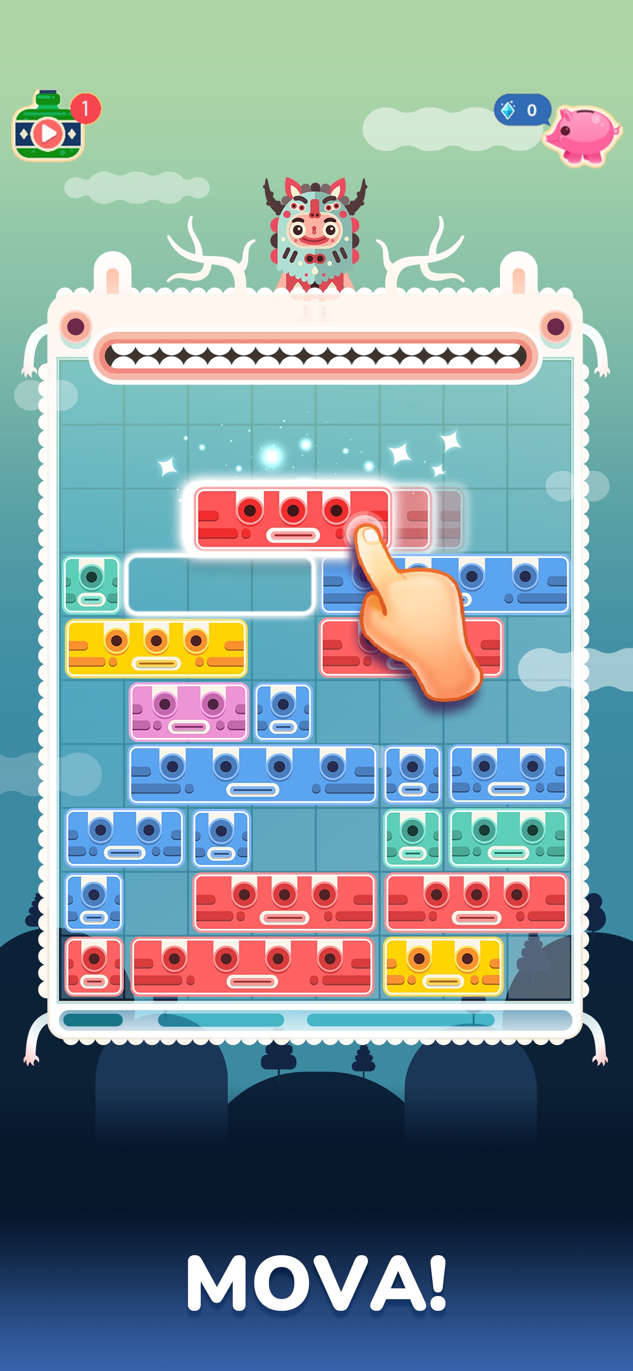 Captura de ecrã 2 da app Slidey®: Block Puzzle