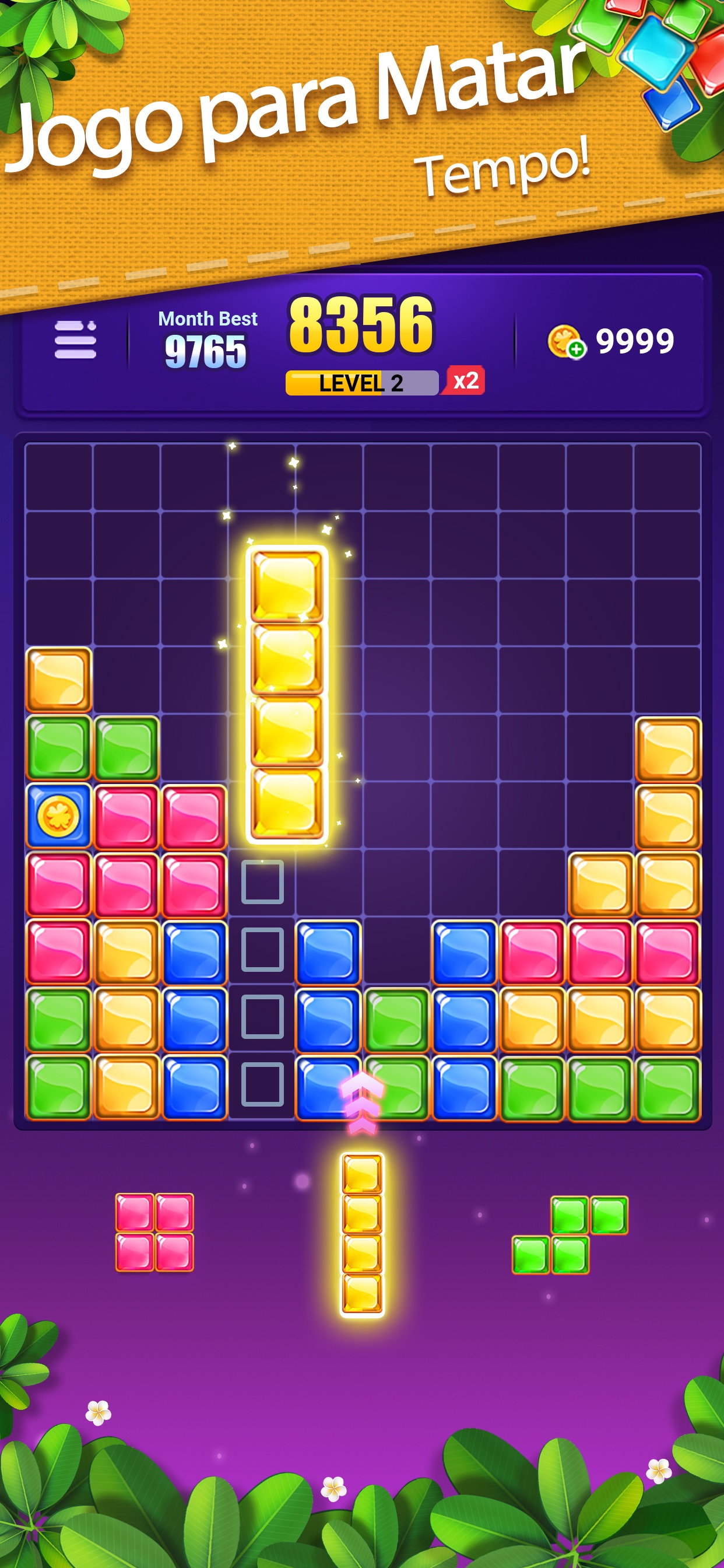 Captura de ecrã 2 da app Block Puzzle Jewel :Gem Legend