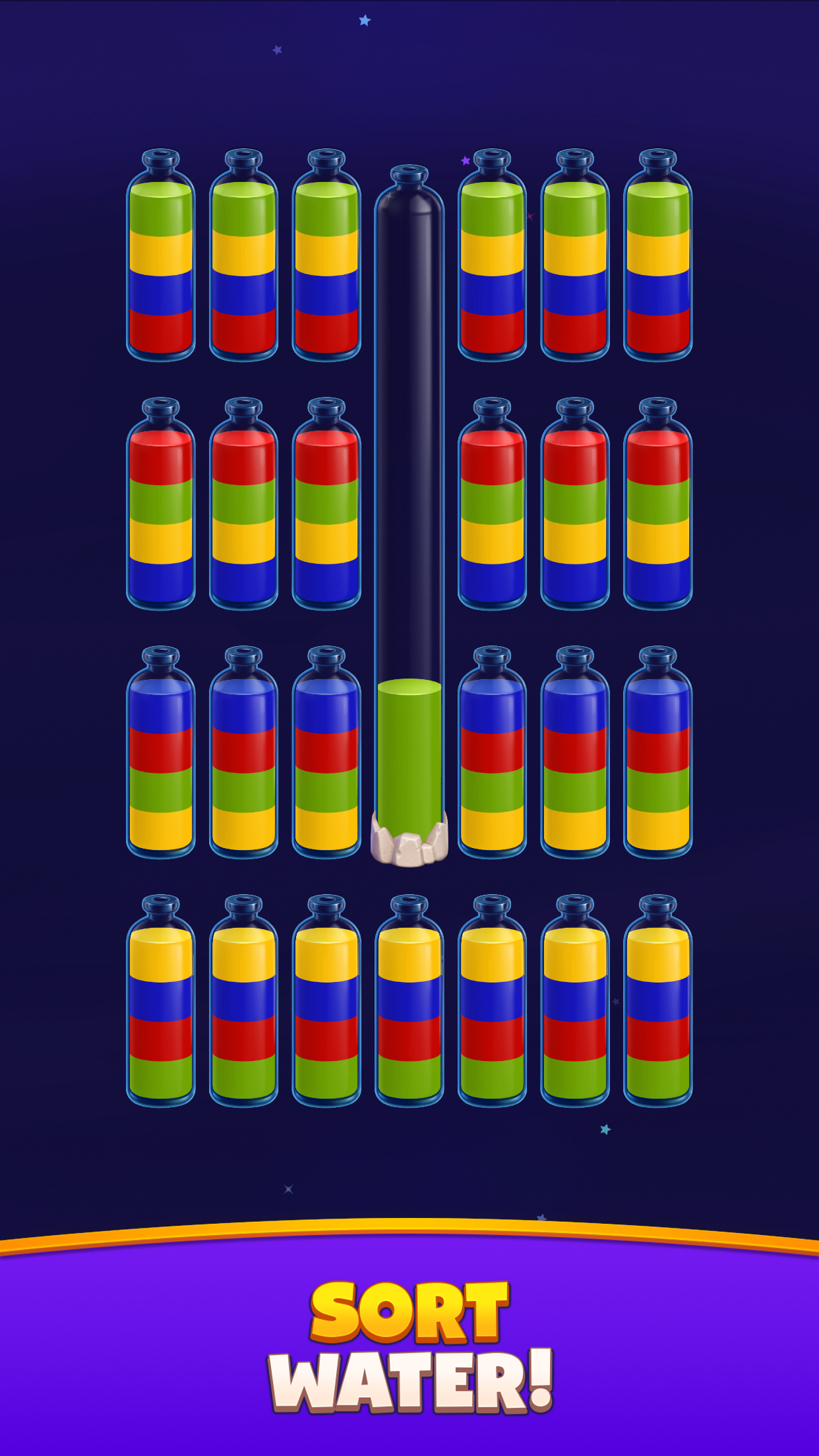 Captura de ecrã 1 da app Magic Sort!