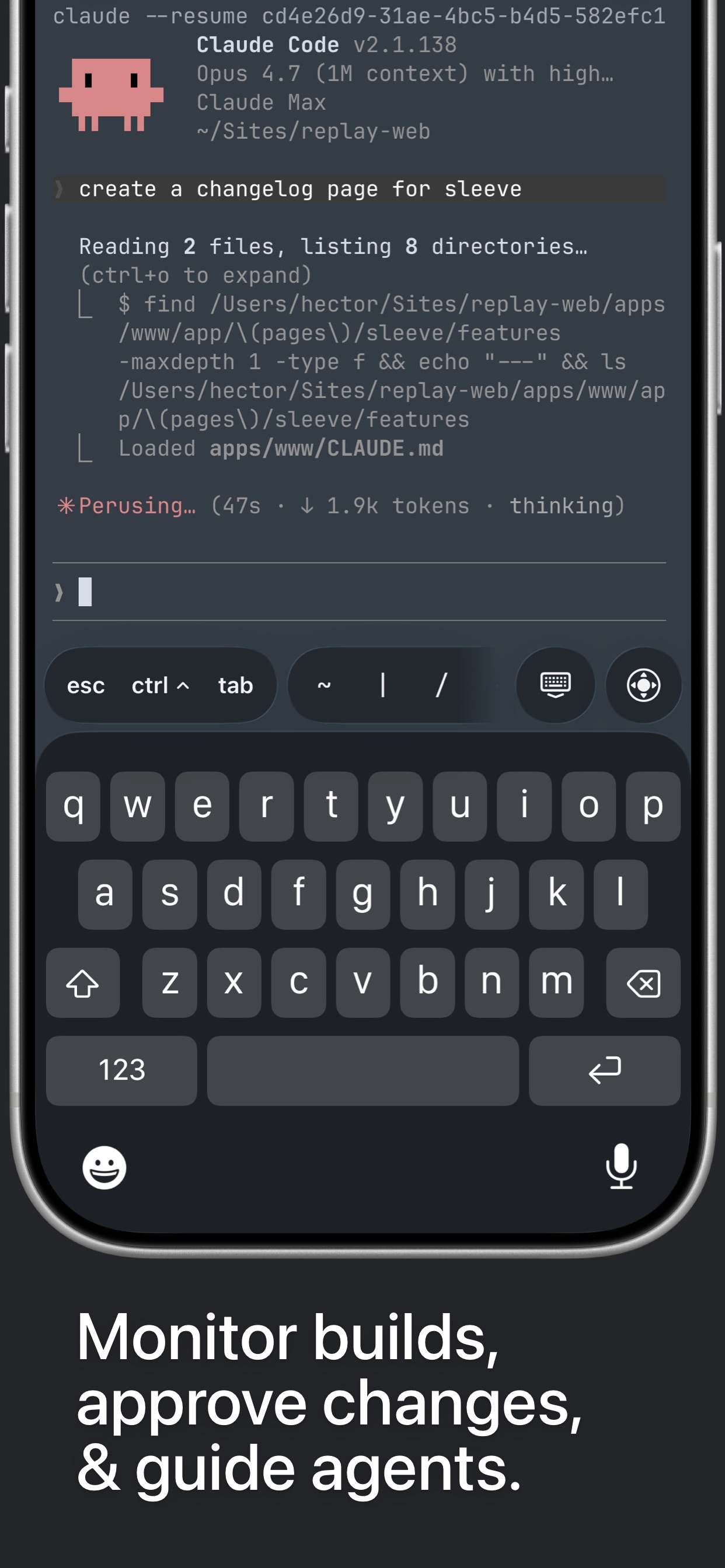 Echo - SSH + Mosh Client screenshot 3