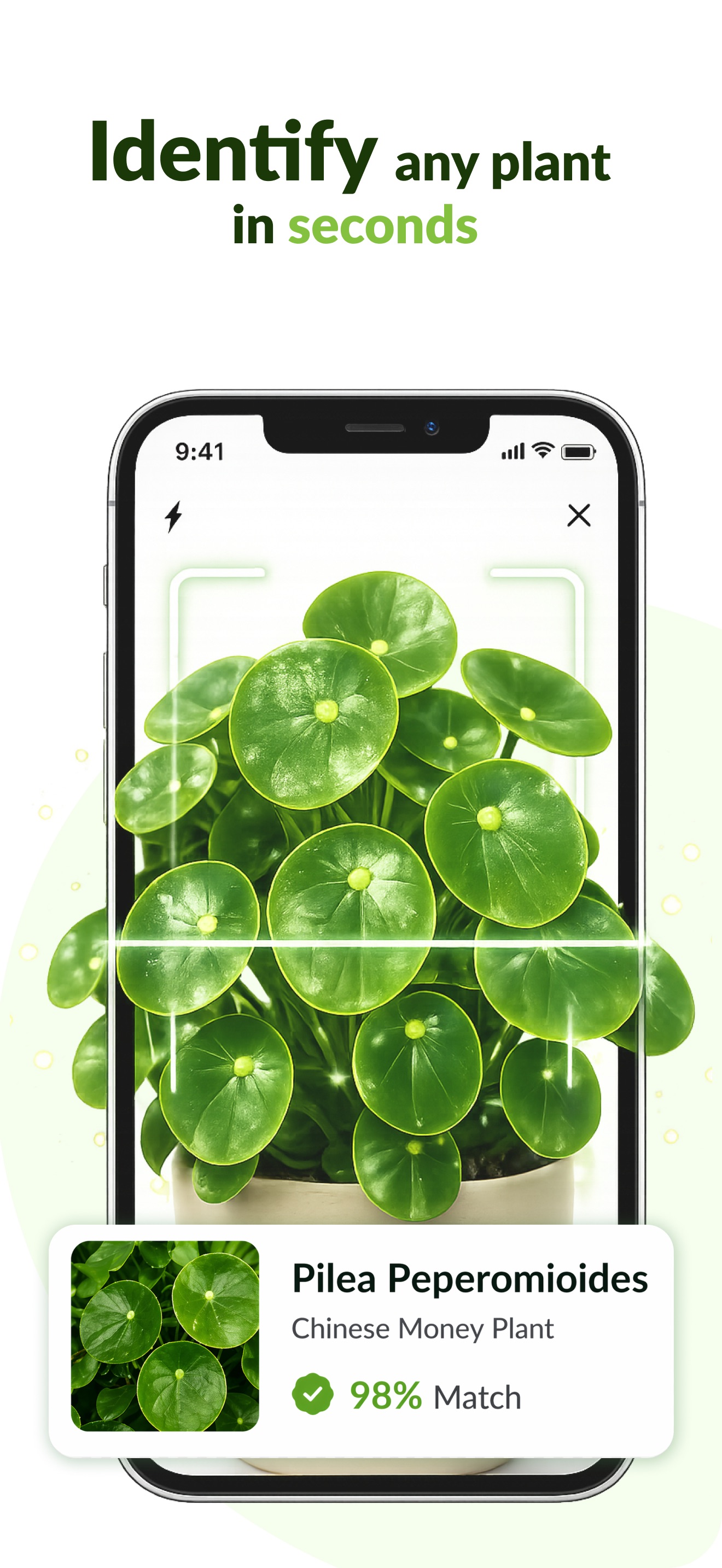 Captura de ecrã 1 da app Plantzy AI: Plant ID and Care