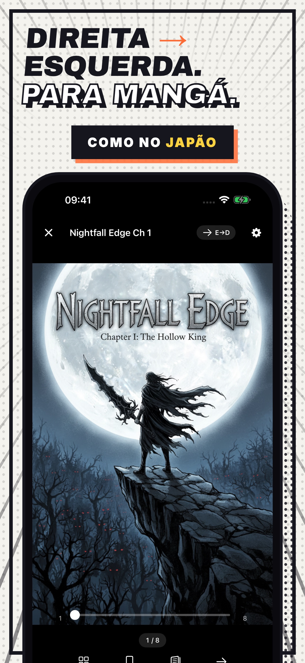 Captura de ecrã 4 da app ComicFlow - CBR & CBZ para PDF