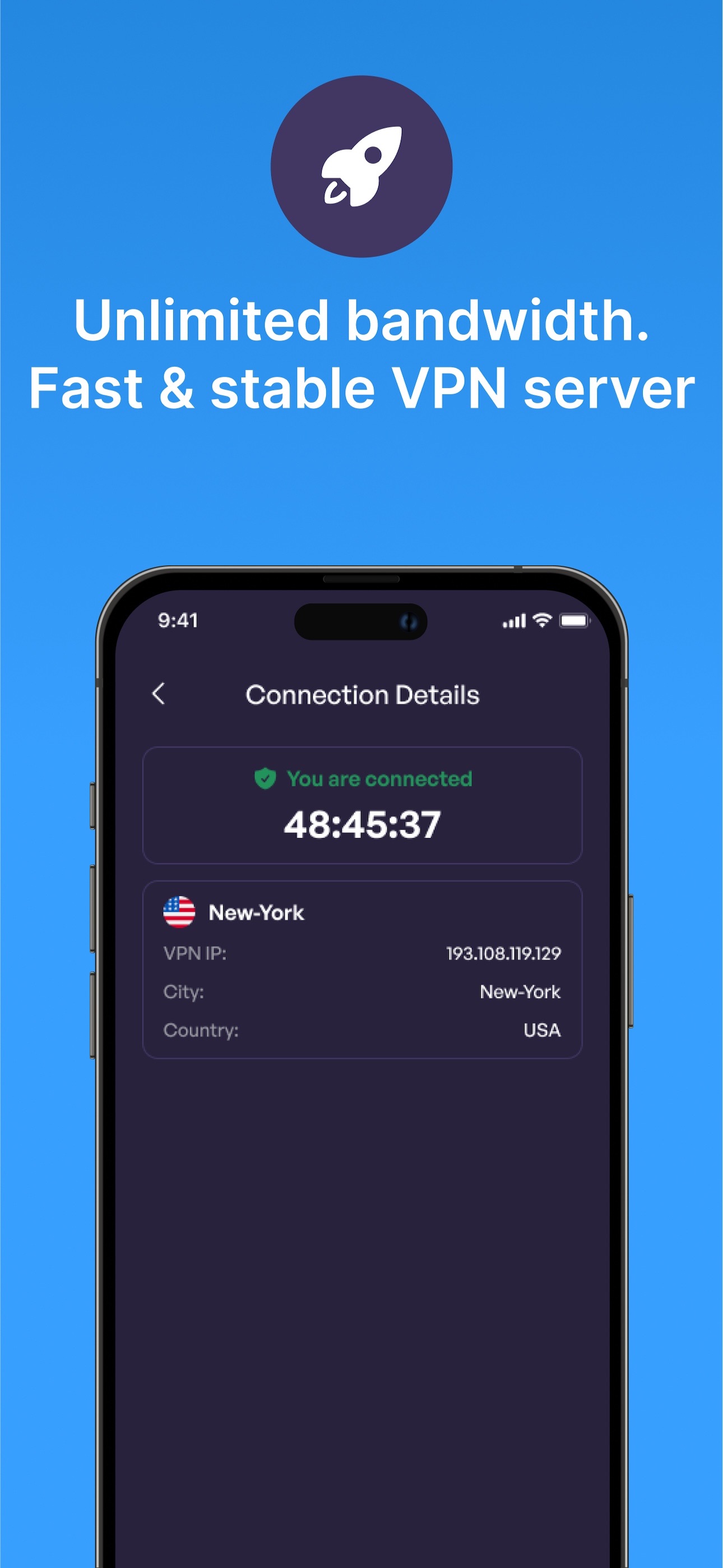 Captura de ecrã 4 da app VPN - Super Unlimited Proxy